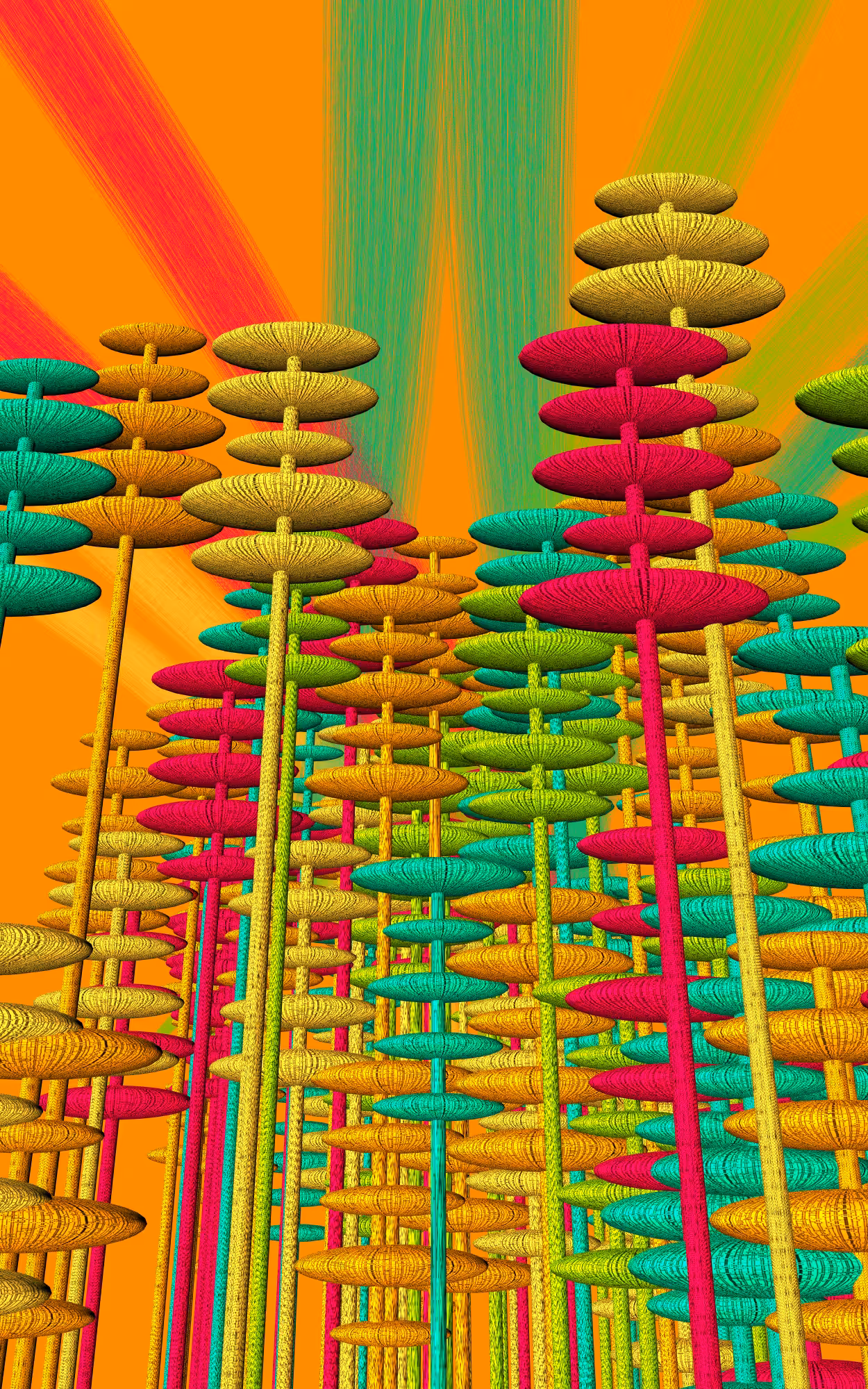 Giant Mushroom Wood #7