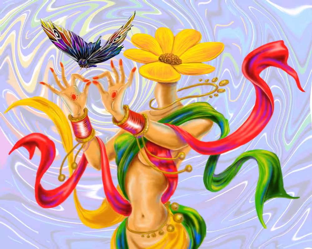 The Dance Of Flower