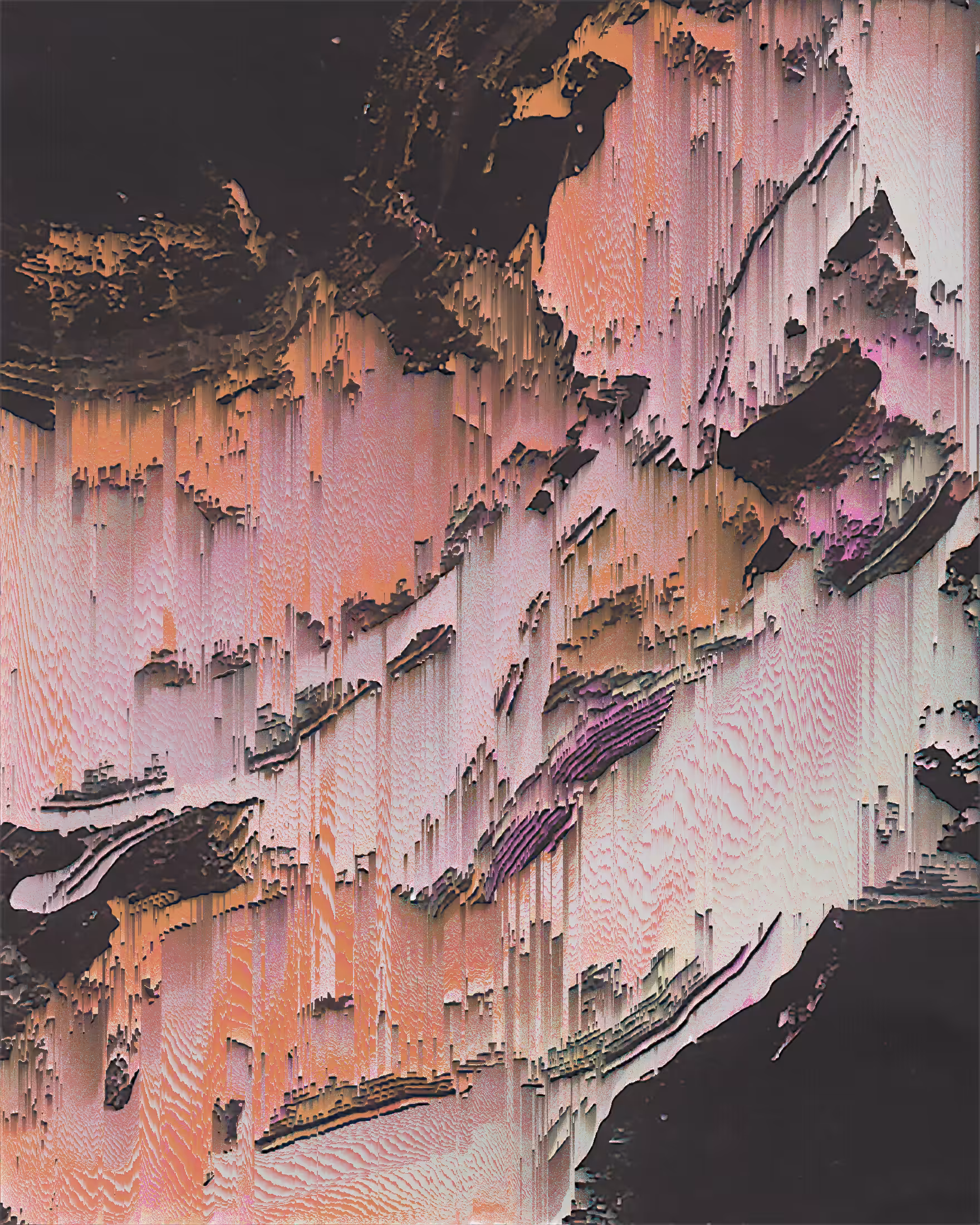 Analog Painting to Pixelsorting 724