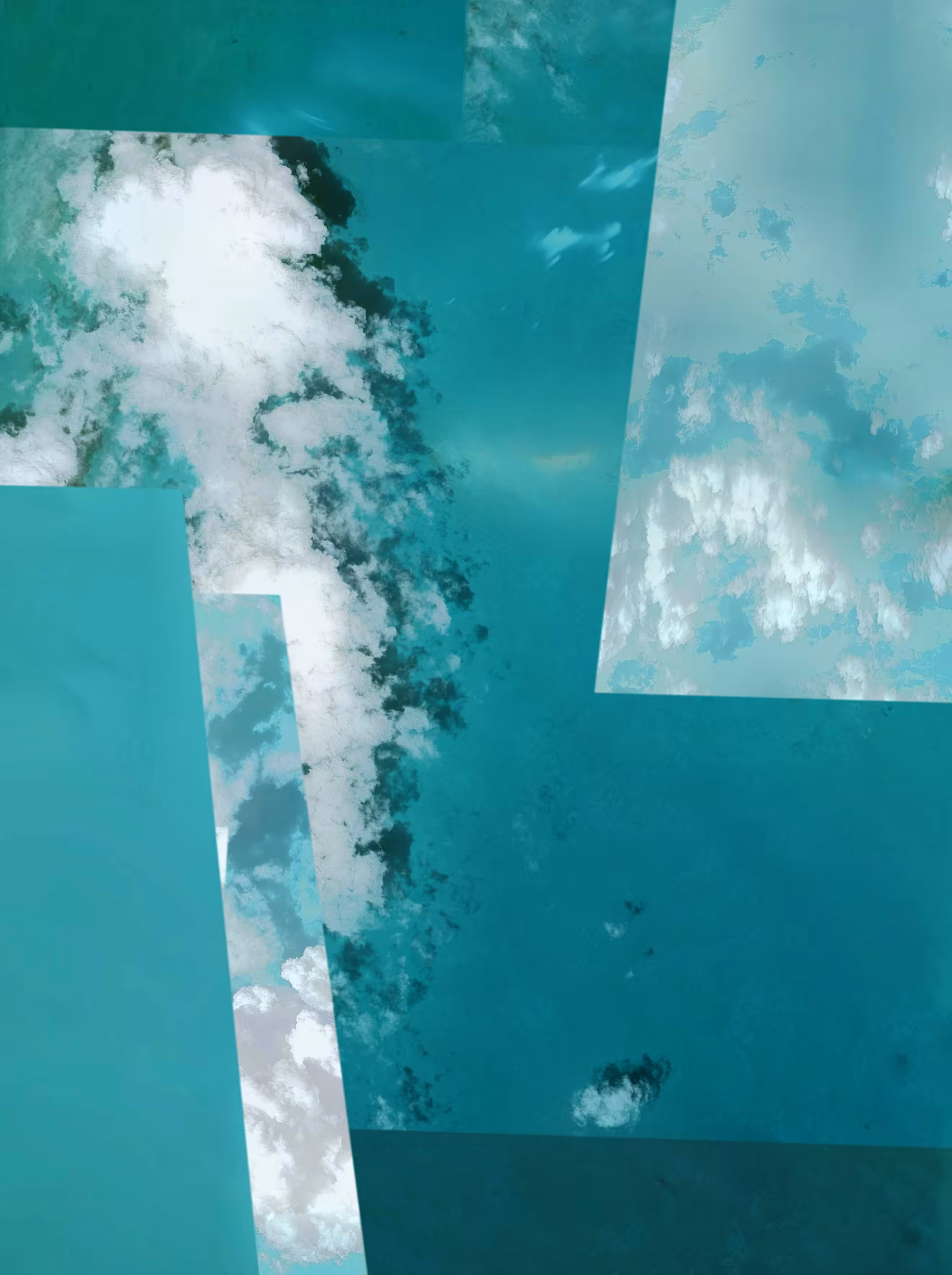 untitled (cloud split  #1)