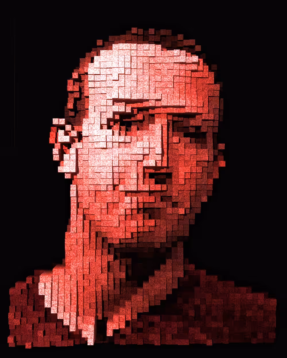 Study for a portrait of Mark Zuckerberg