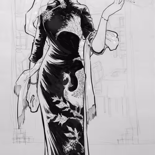 Lady Qipao #1