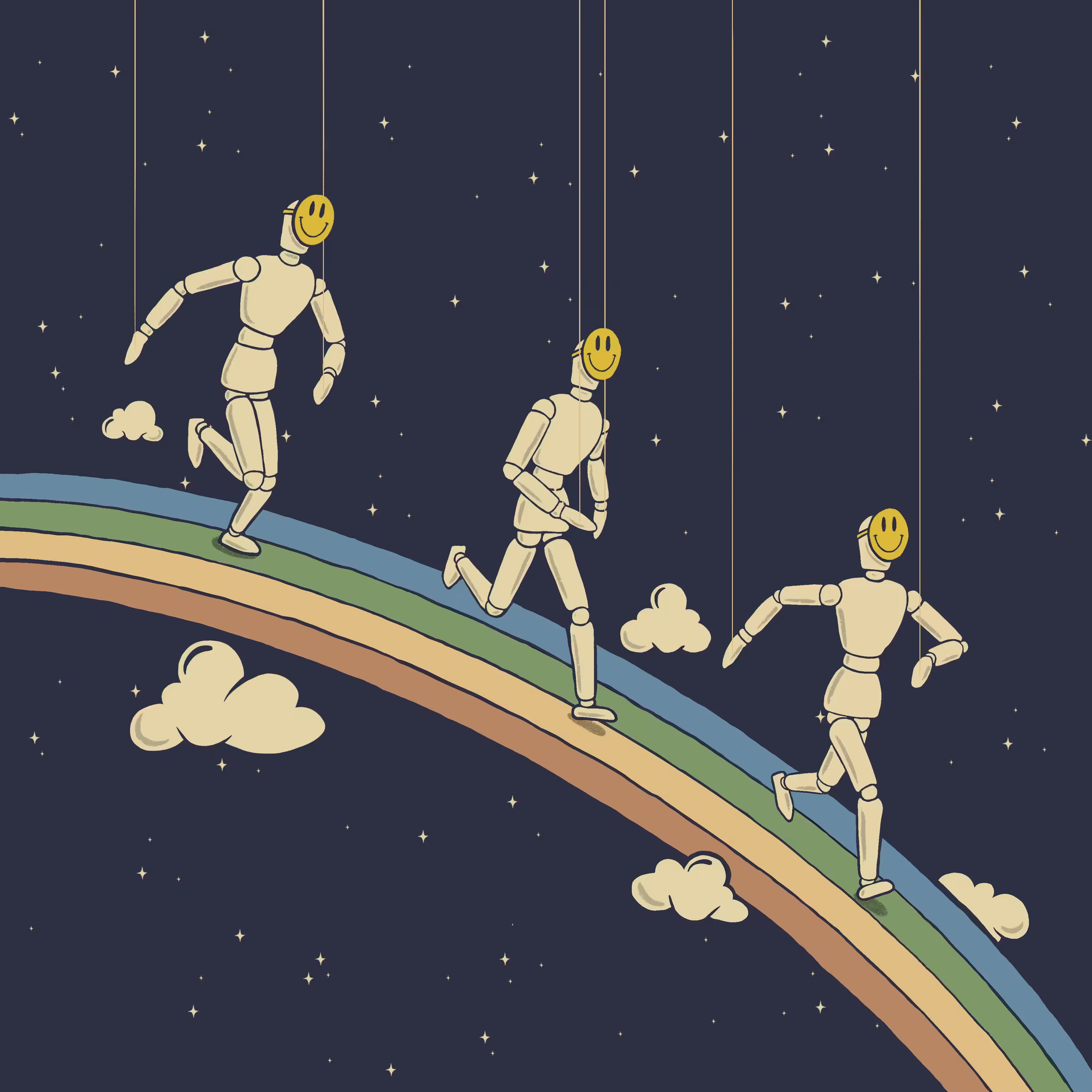 Rainbow Brings Happiness