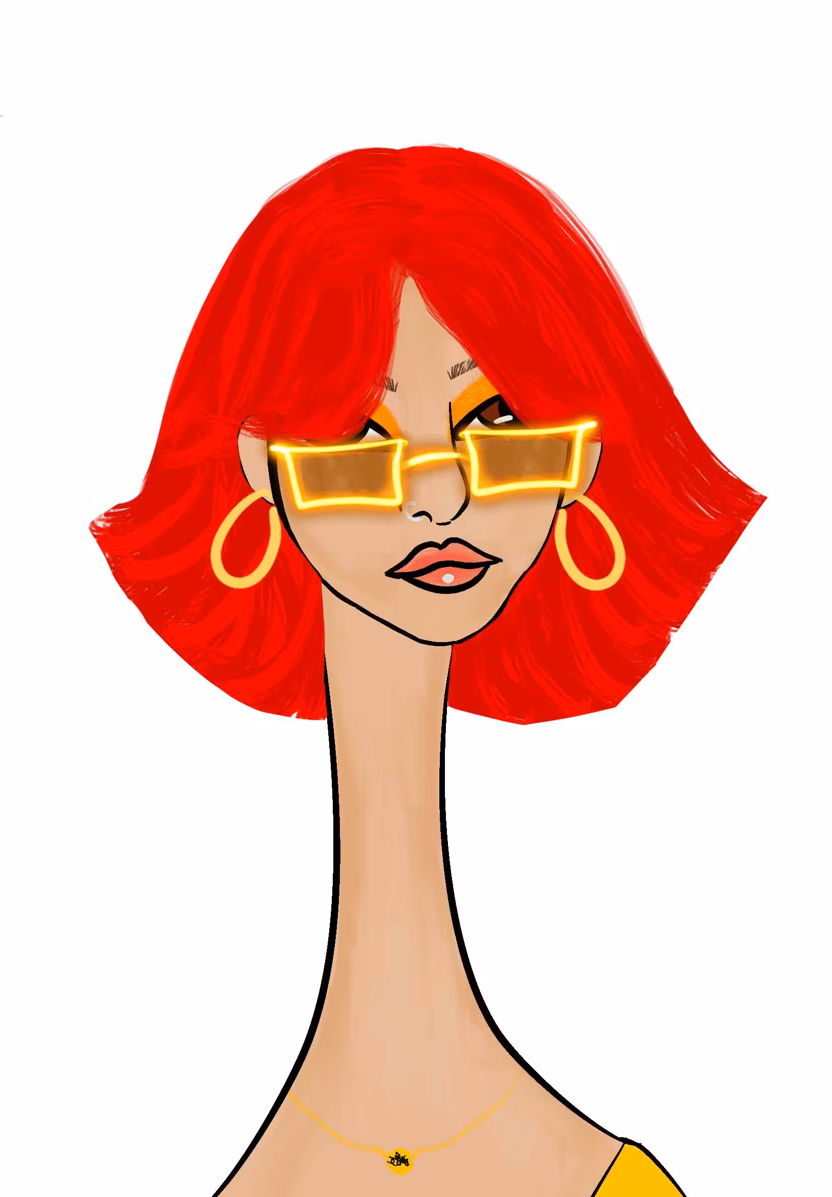 Long Neckie Ladies: Long Neckie Lady #38