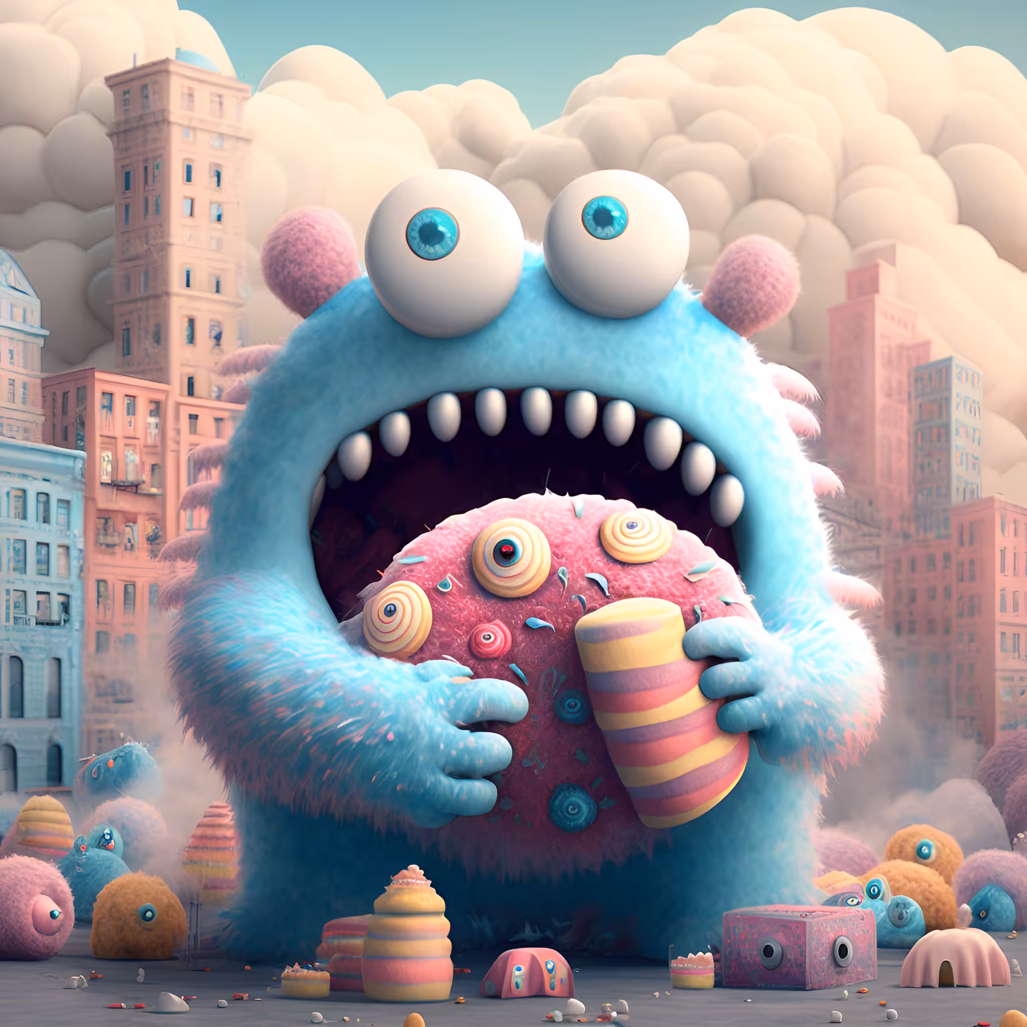 Funny Monsters #28