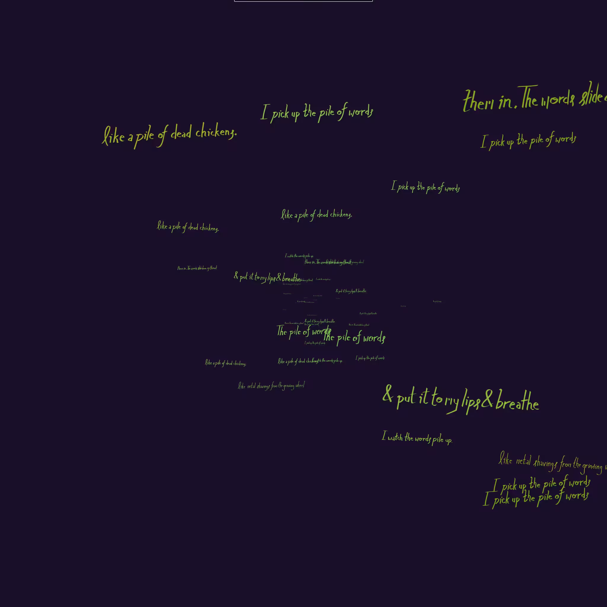 Wordflow #23