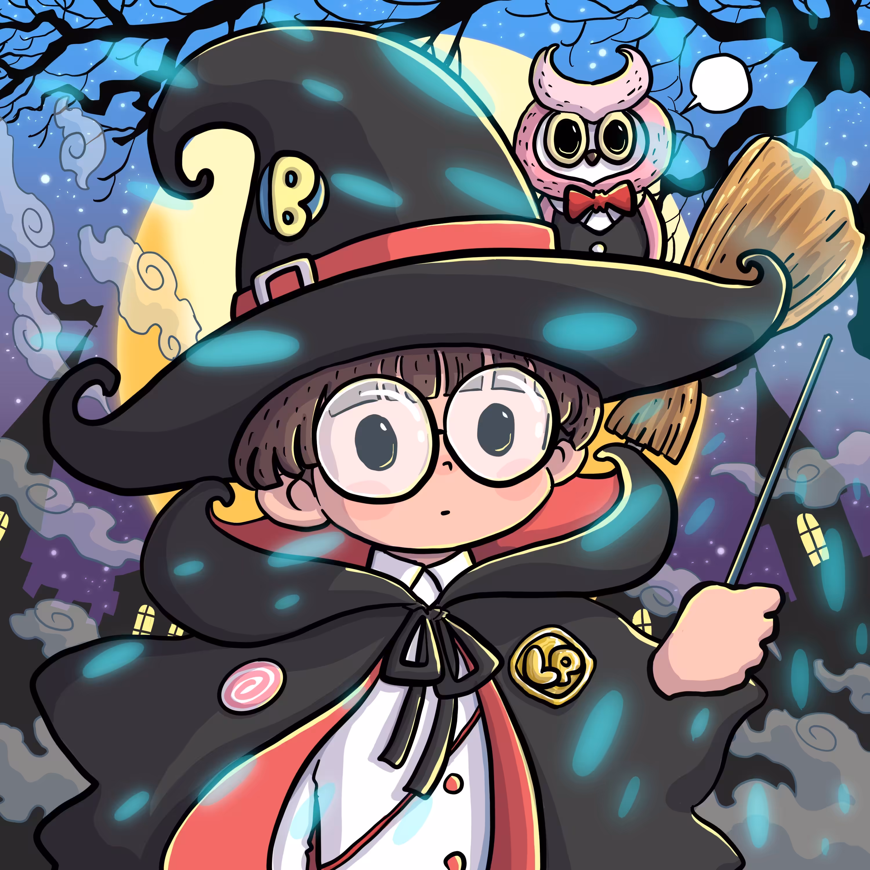 Art Night 002 - The little wizard 🍭