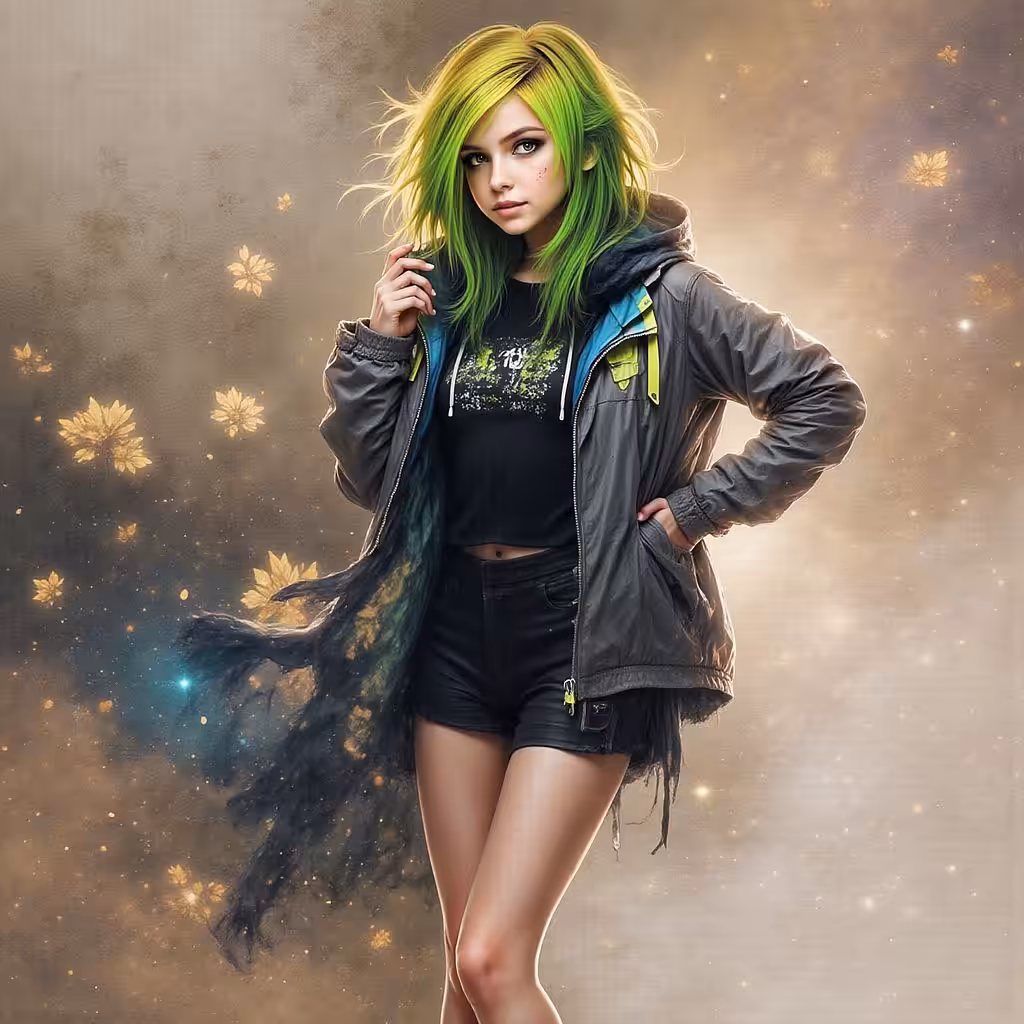 One Girl Fashion Waltz