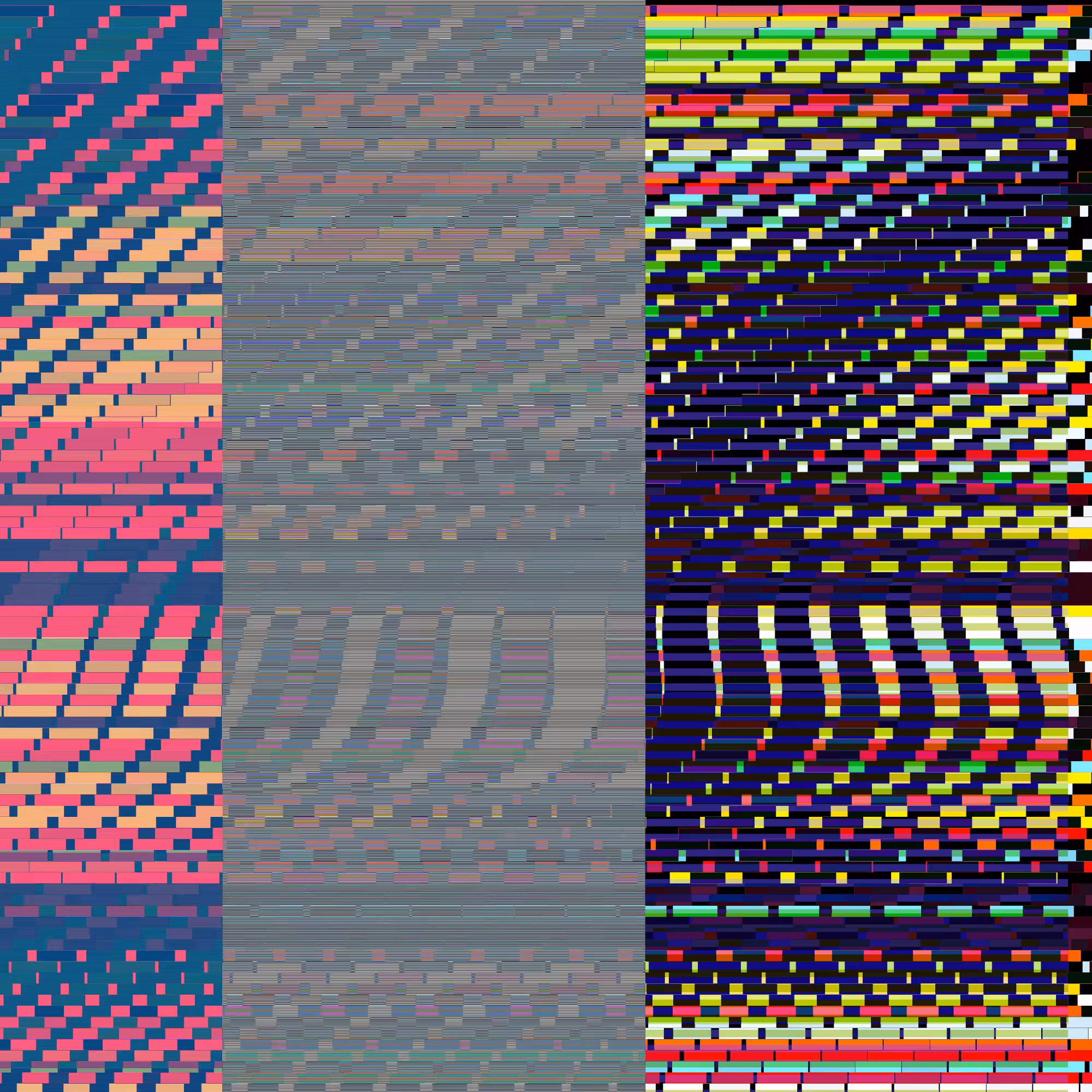 Glitchometry Stripes #85
