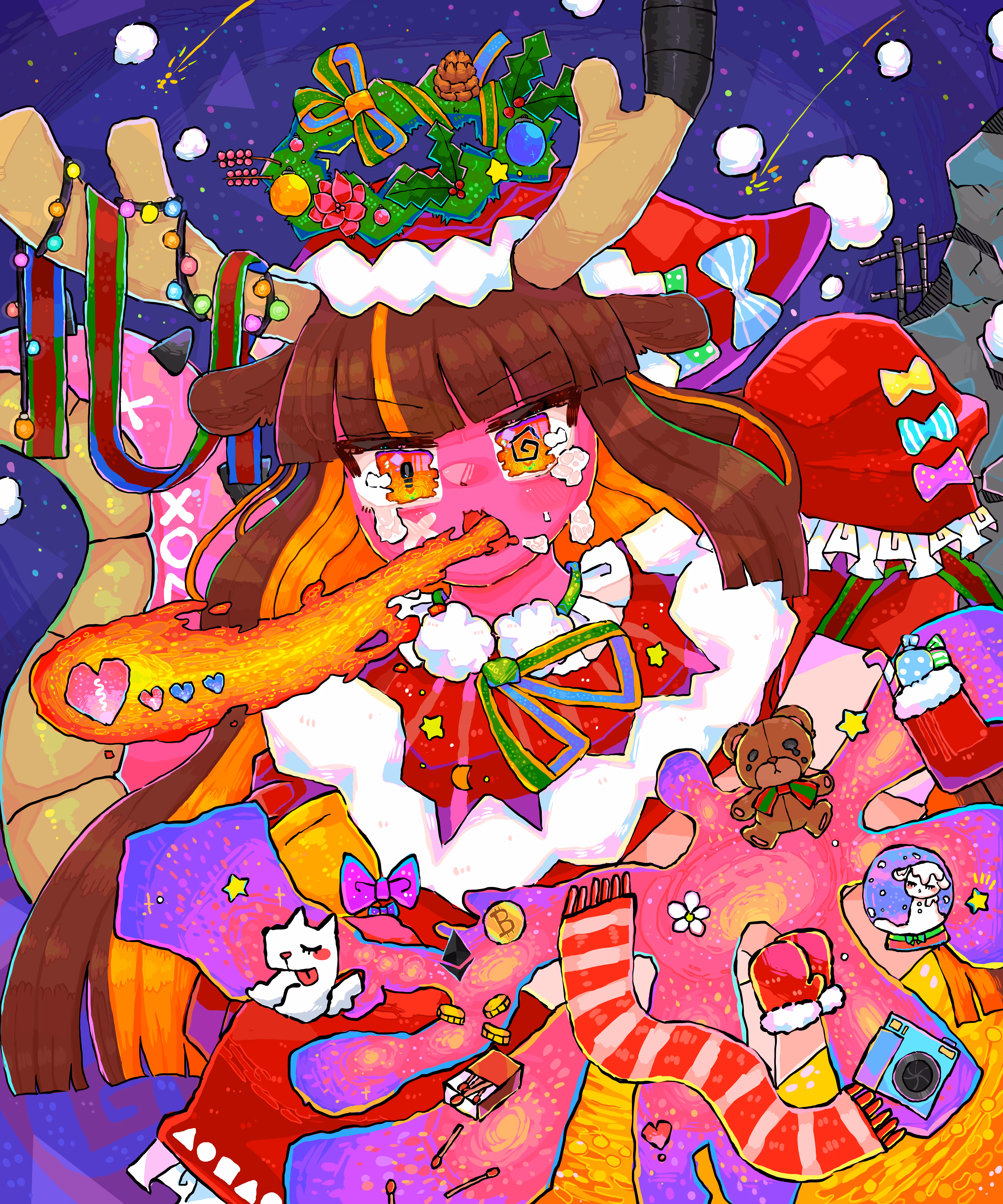 Christmas Night with Dragon-Sikaco-chan! #7/150