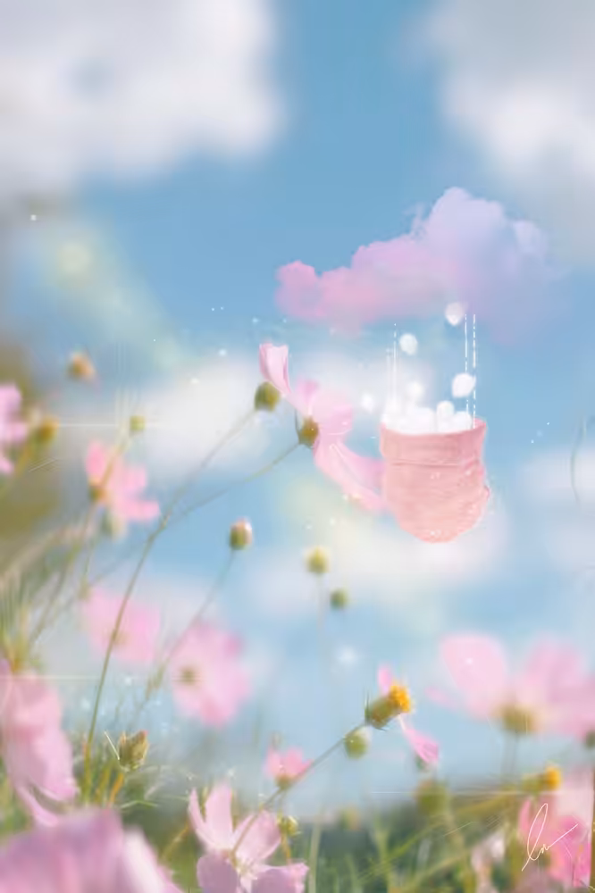 Cloud Balloon in Wild Bloom