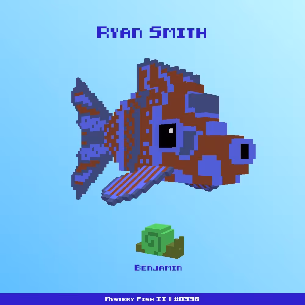 Ryan Smith :: Mystery Fish 0336/1000 