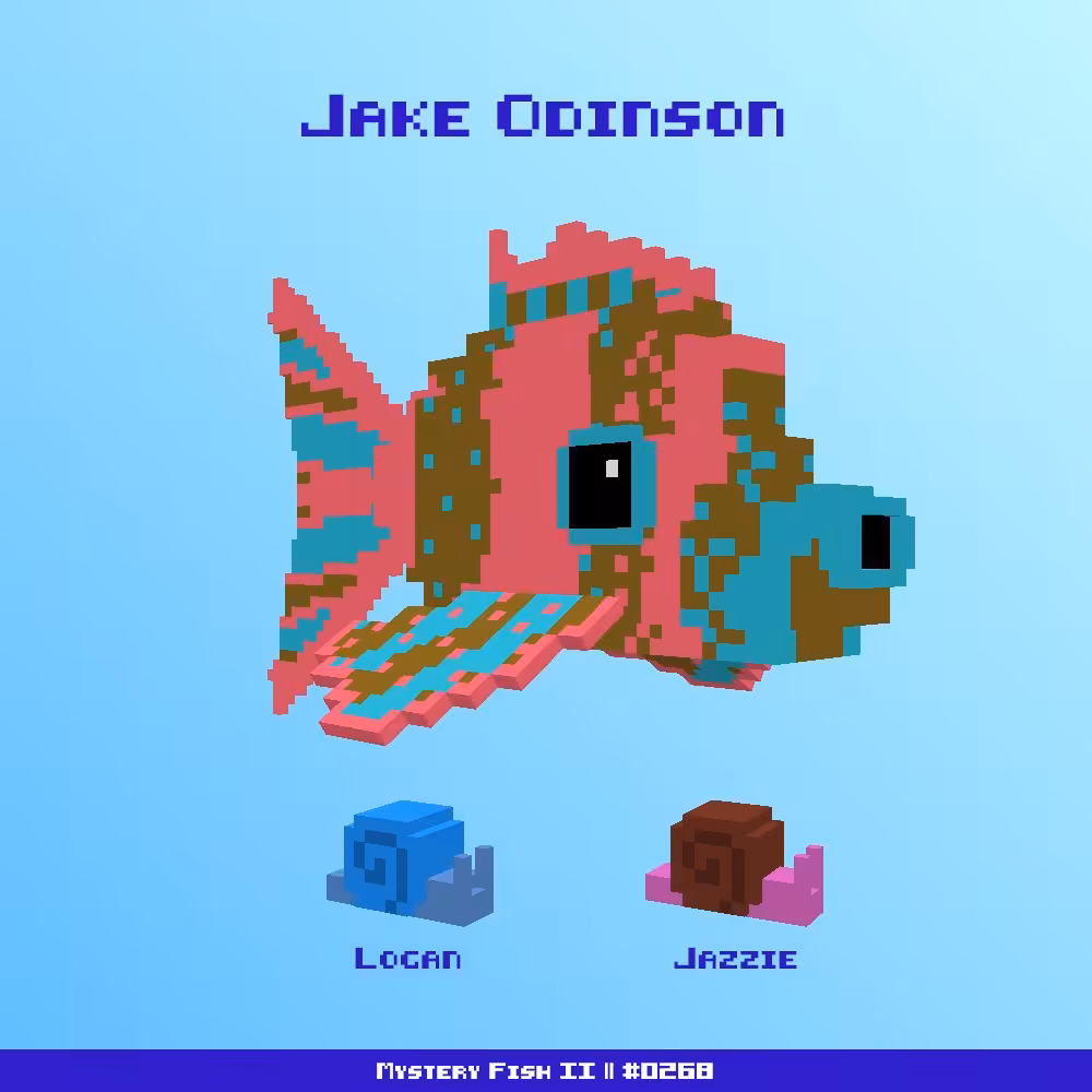 Jake Odinson :: Mystery Fish 0268/1000