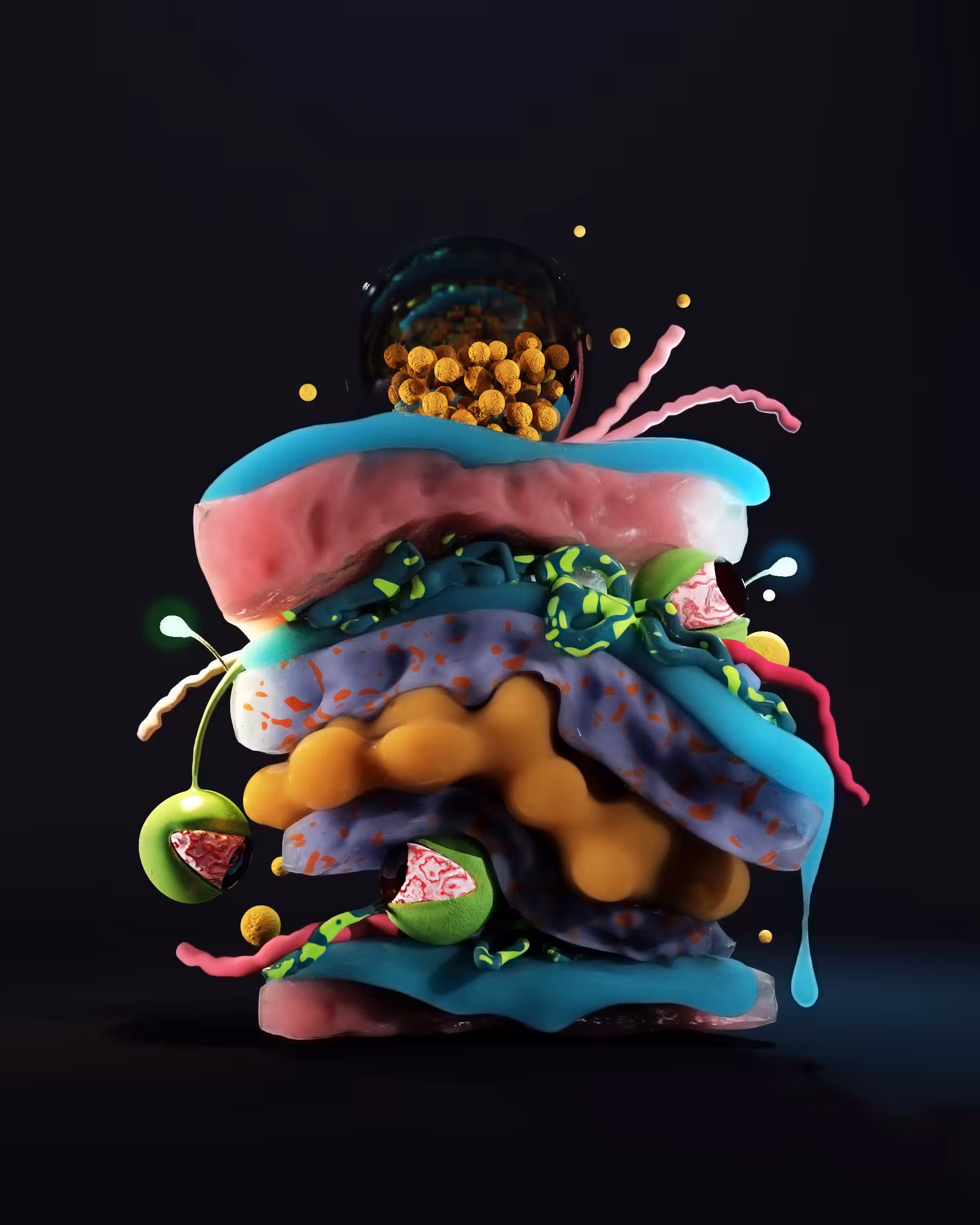 Unidentified Cuisine - Cannibalistic Sandwich