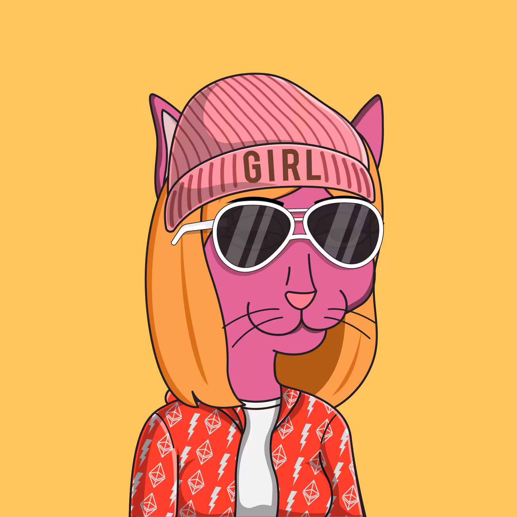Girl Cat #650