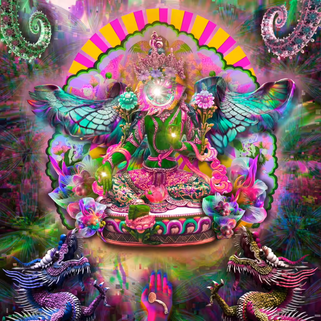 Green Bodhisattva (NFT + Angelic Reiki)