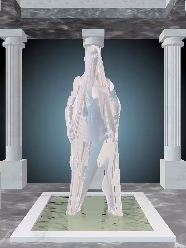 HeavenComputer: The Indifferent Pastel Pearl Woman #6009