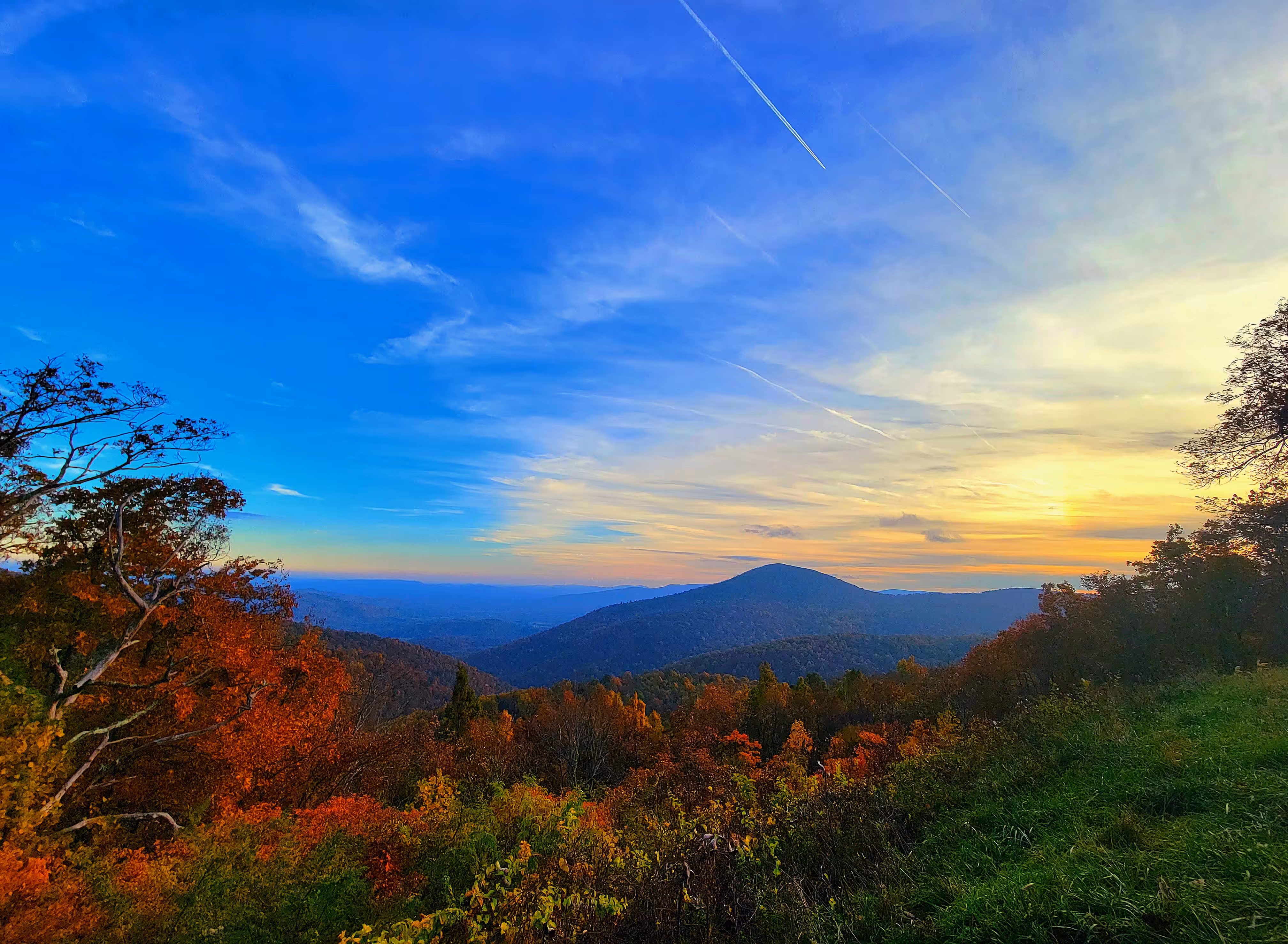 Sunset on Loft Mountain