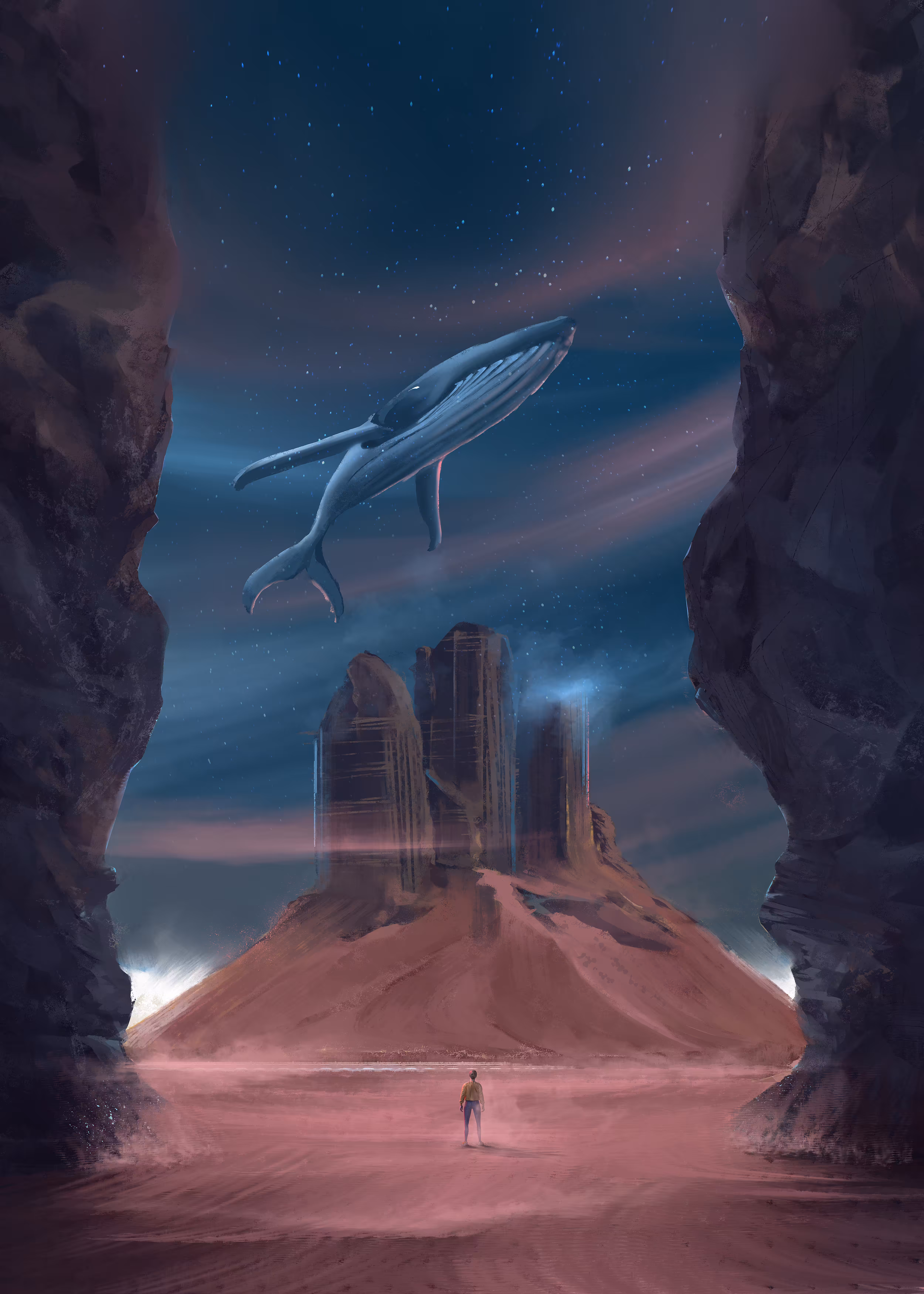 Dreamy Whales 01