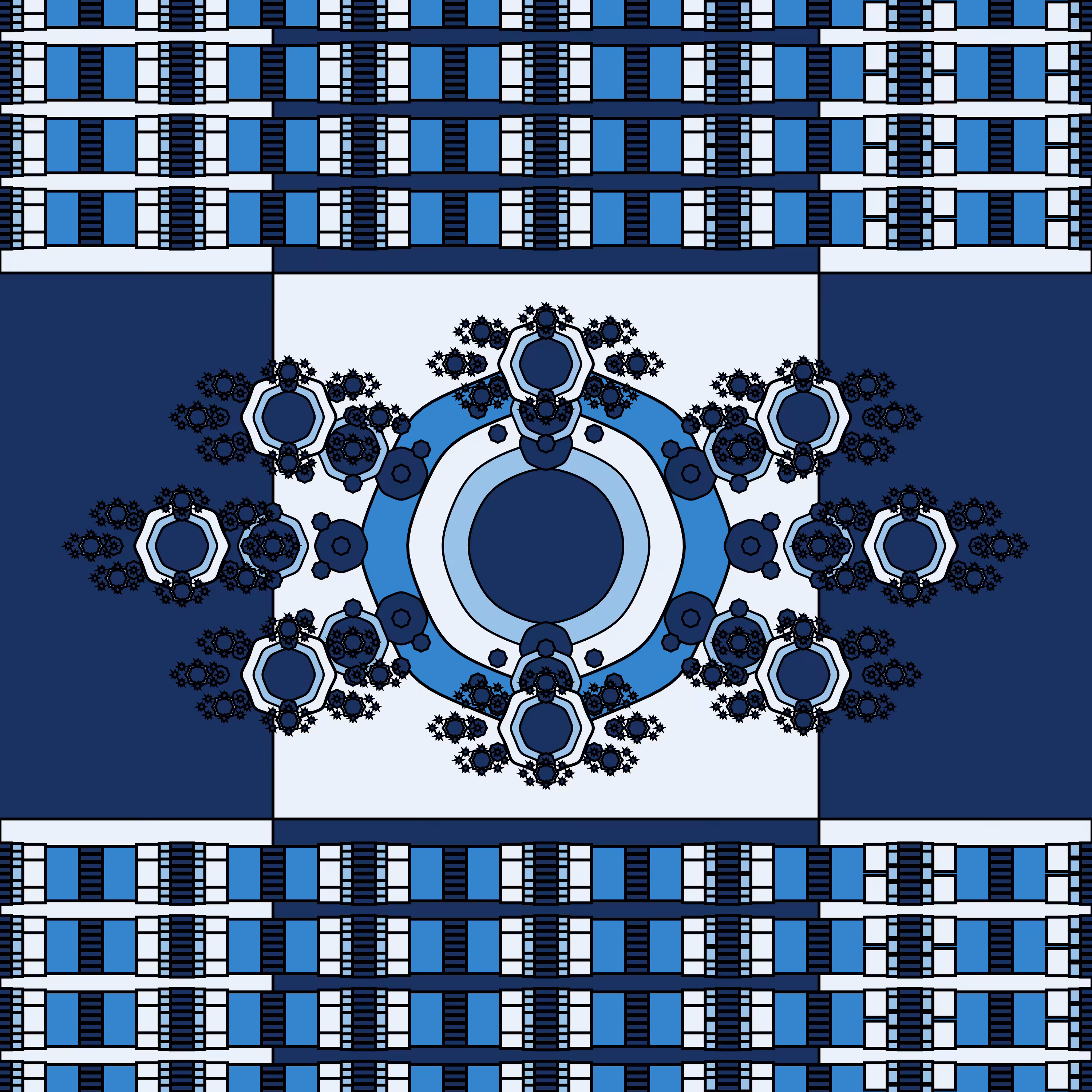 10 patterns 10 palettes #13