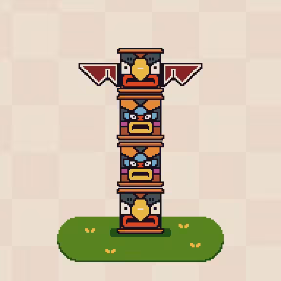 Tiki Totem #20