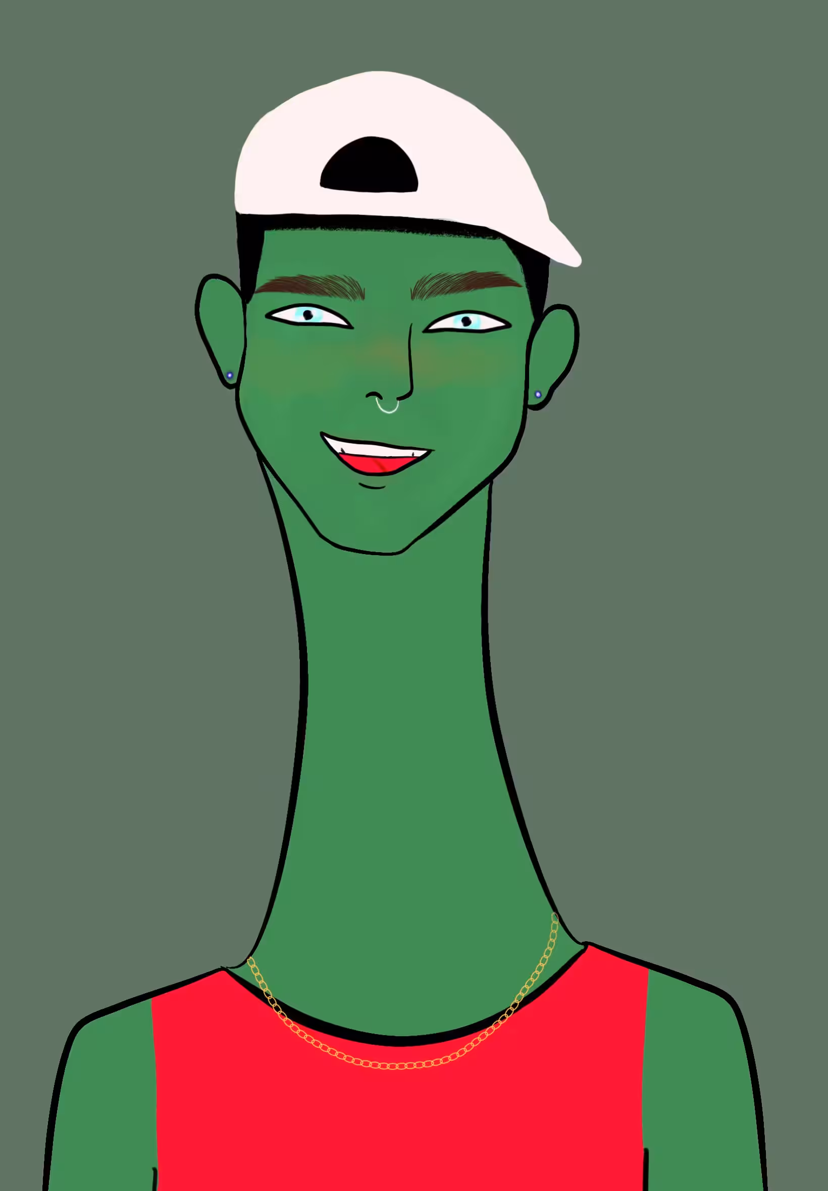 Long Neckie Fellas #2377