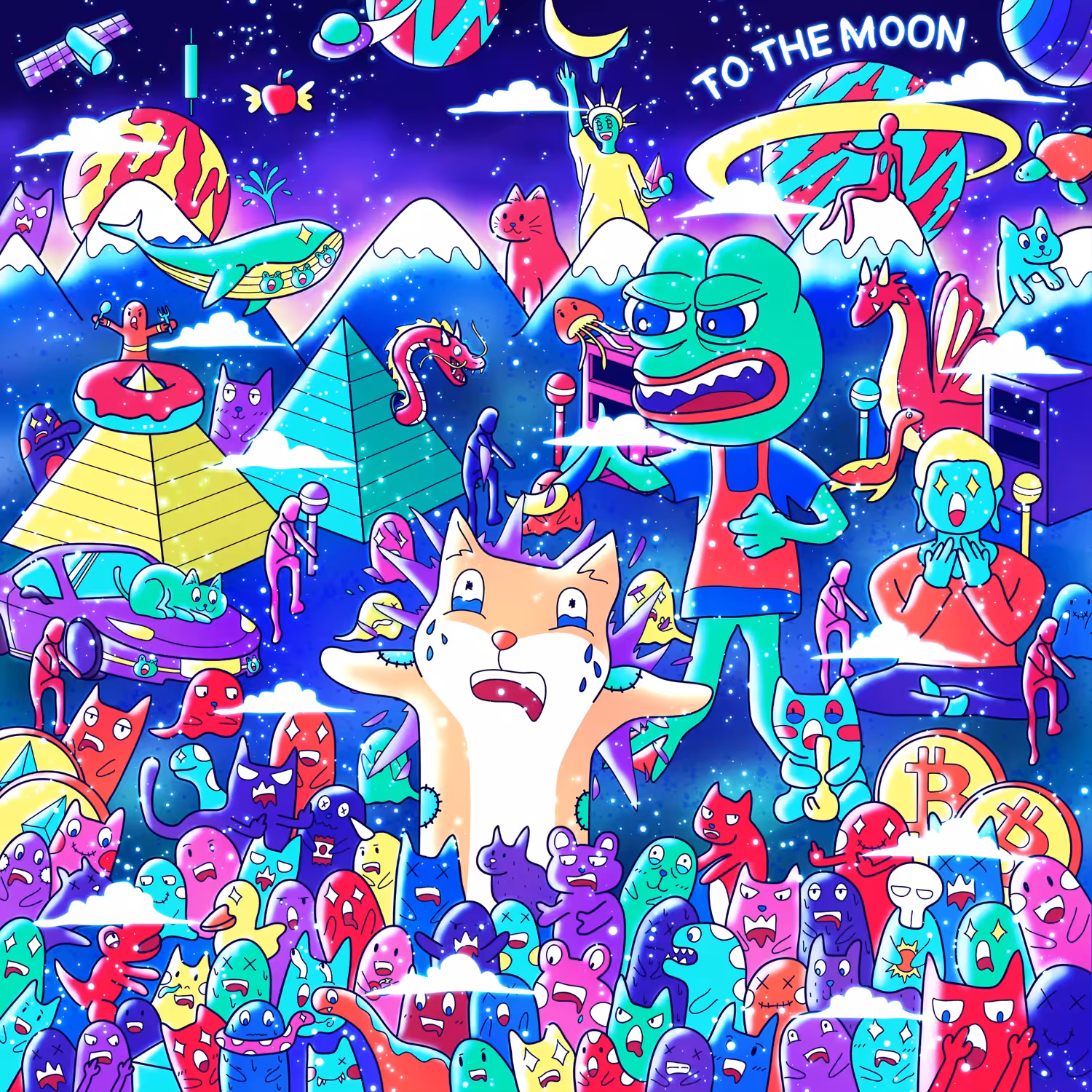 To the moon