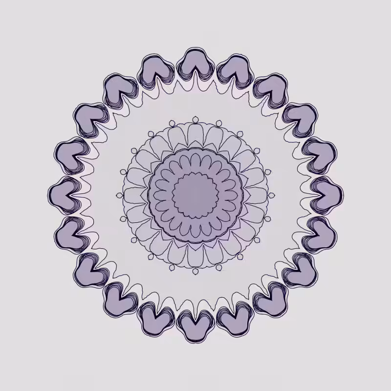 Handdrawn Kaleido #11