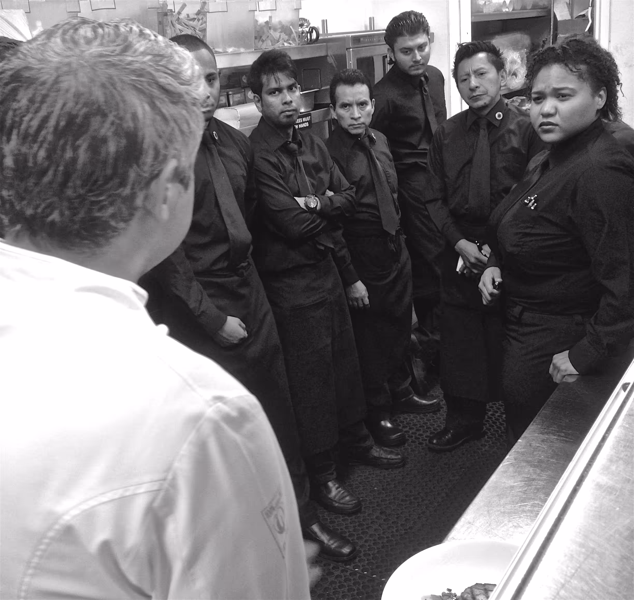 "Shift Meeting."