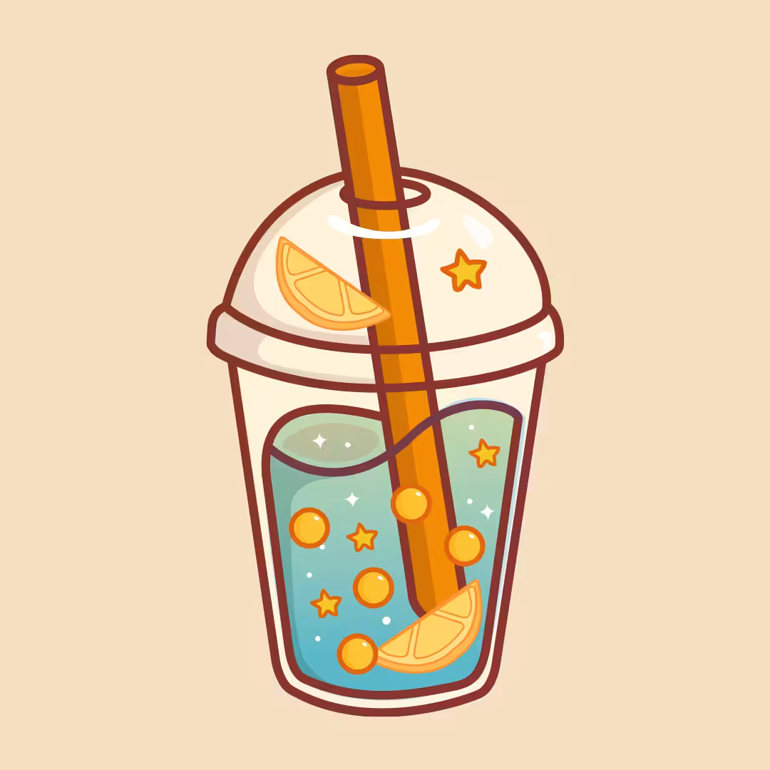 Cute Bubble Tea #02