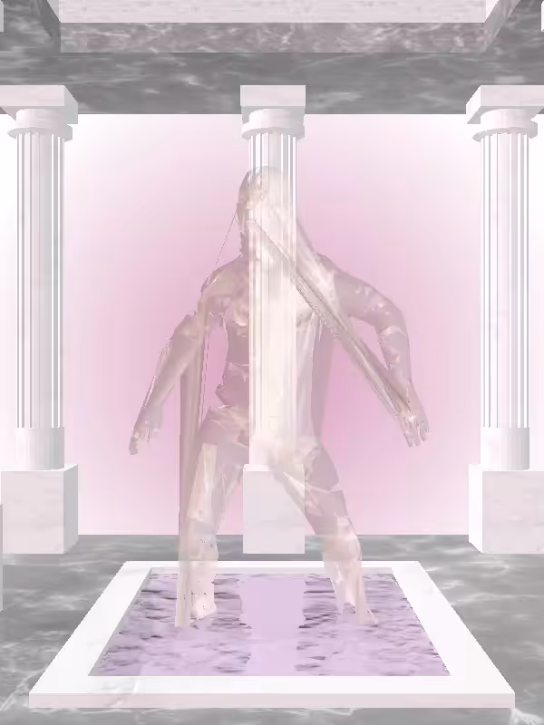 HeavenComputer: The Fading Dancing Peach Halo Man #687