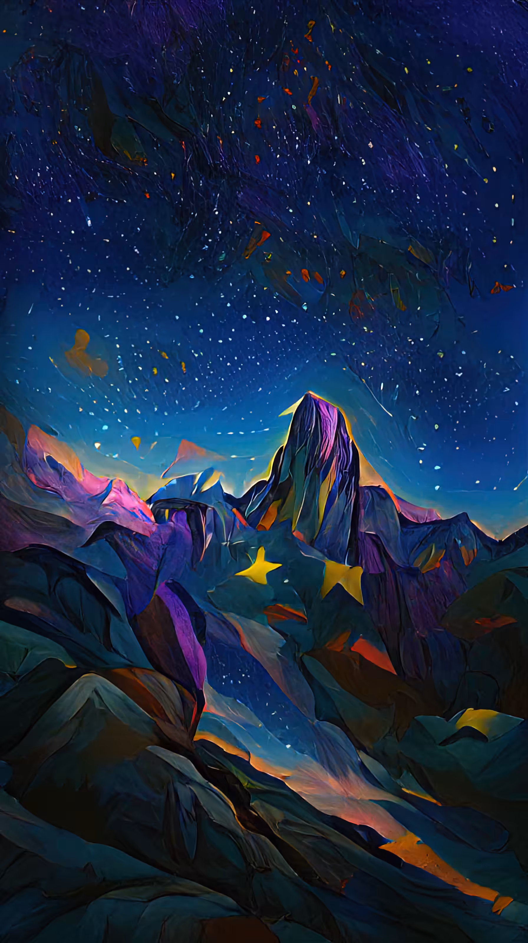 Rocky Mountain Galaxy