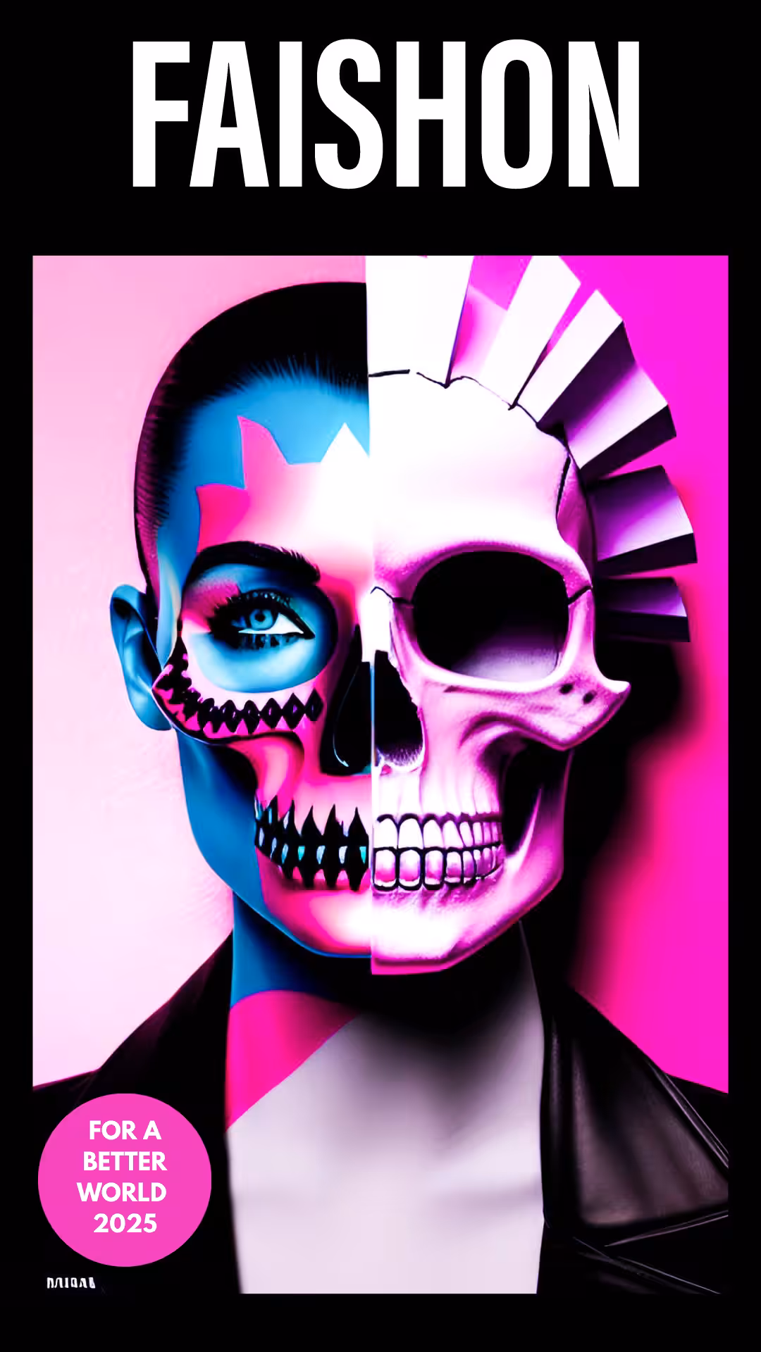 FAISHON 48 - AI Fashion Magazine Cover