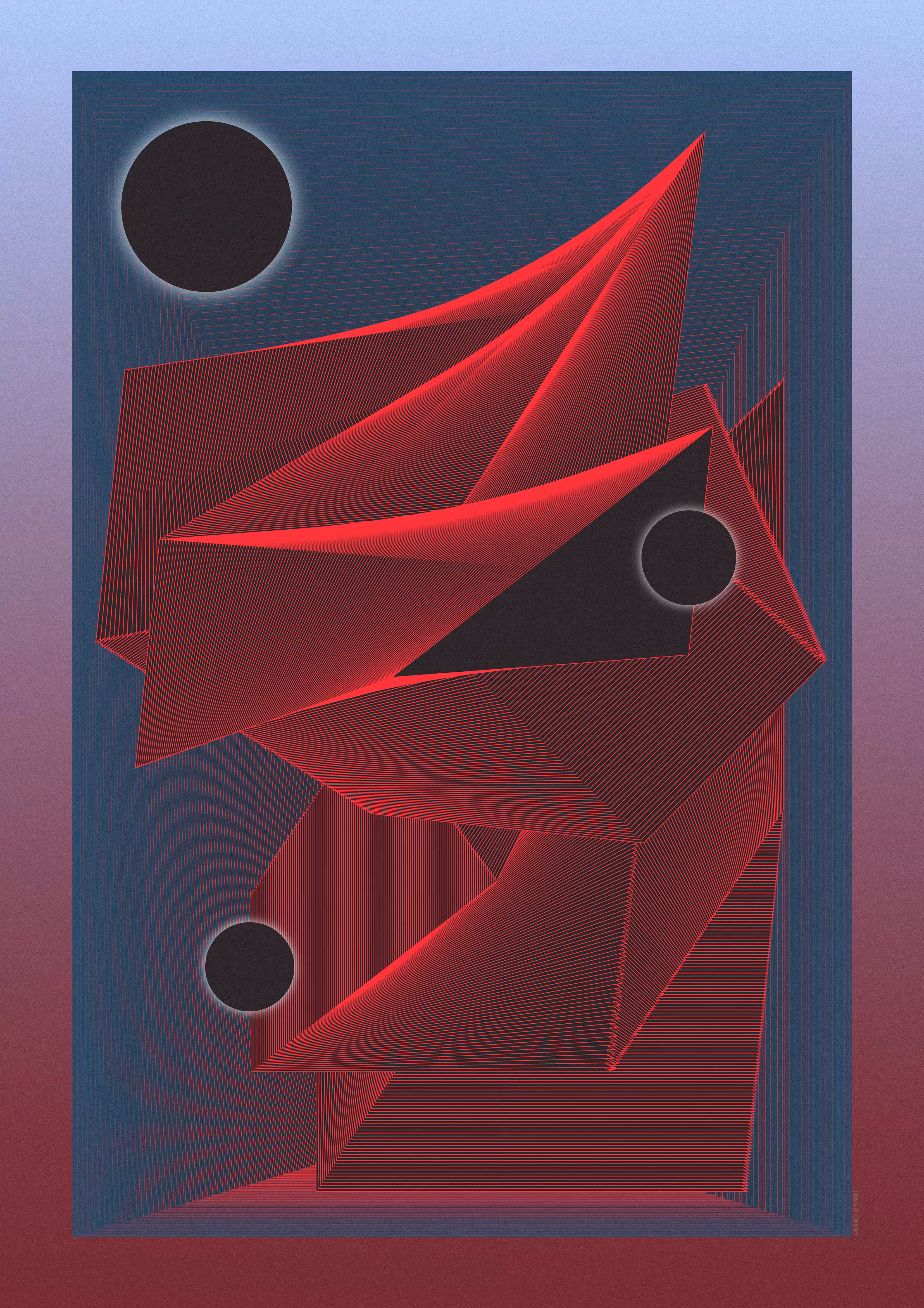 Colorfield Sculpture