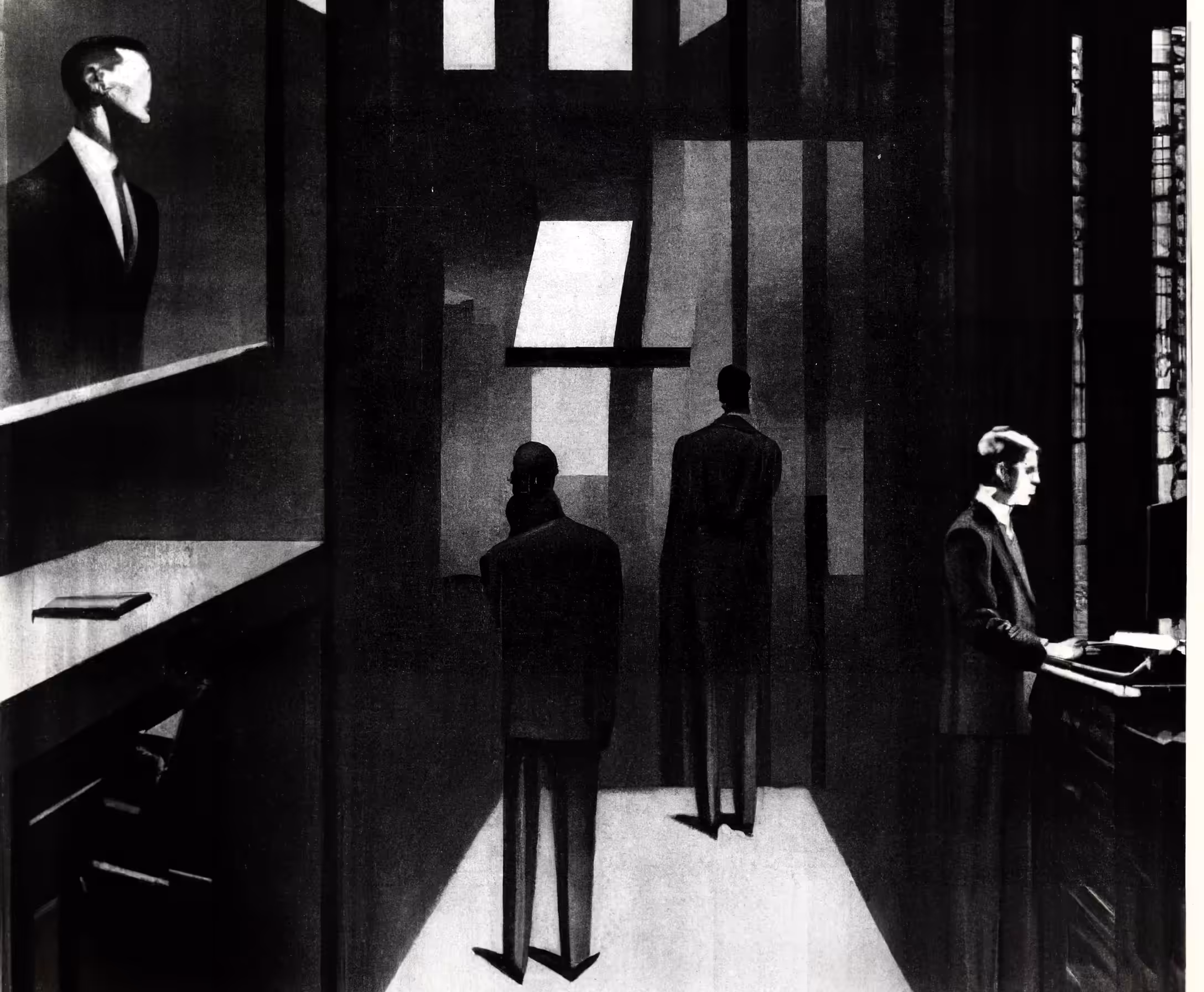 Overseer and Observers waiting for the daily report