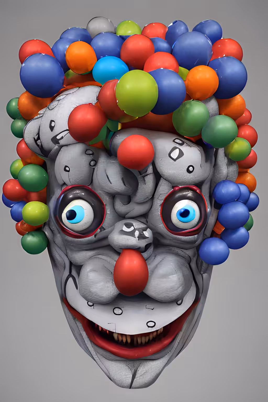 Distorted Faces: Distorted Face #35