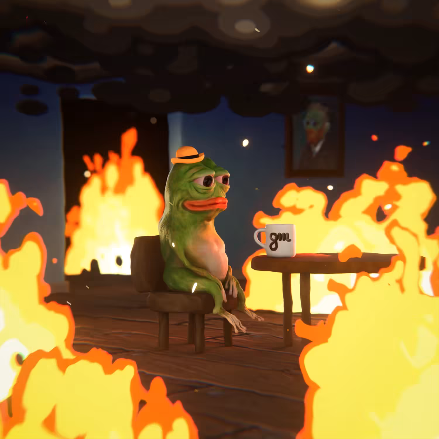 This is fine 🐸