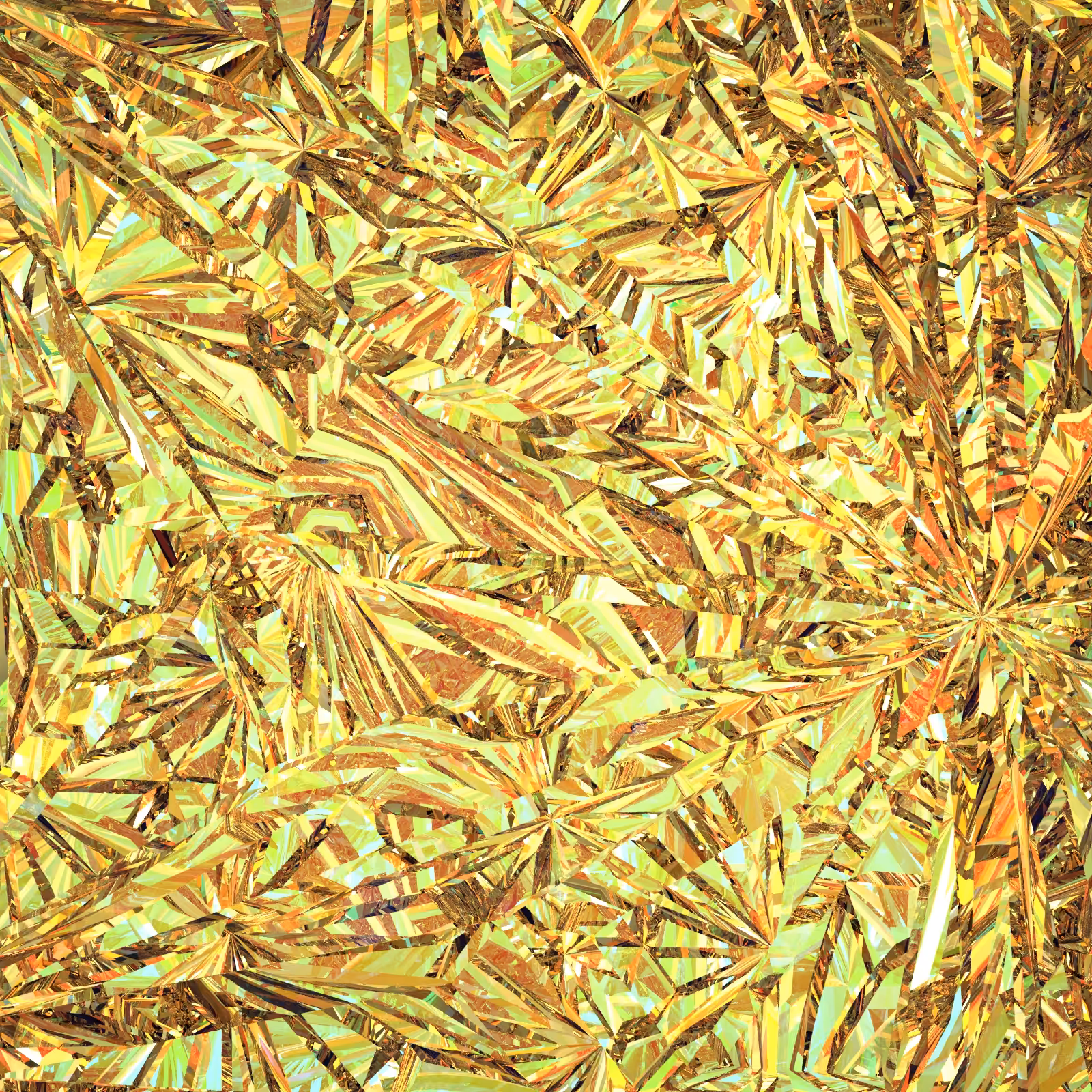 A collection of 1000 crystals-
