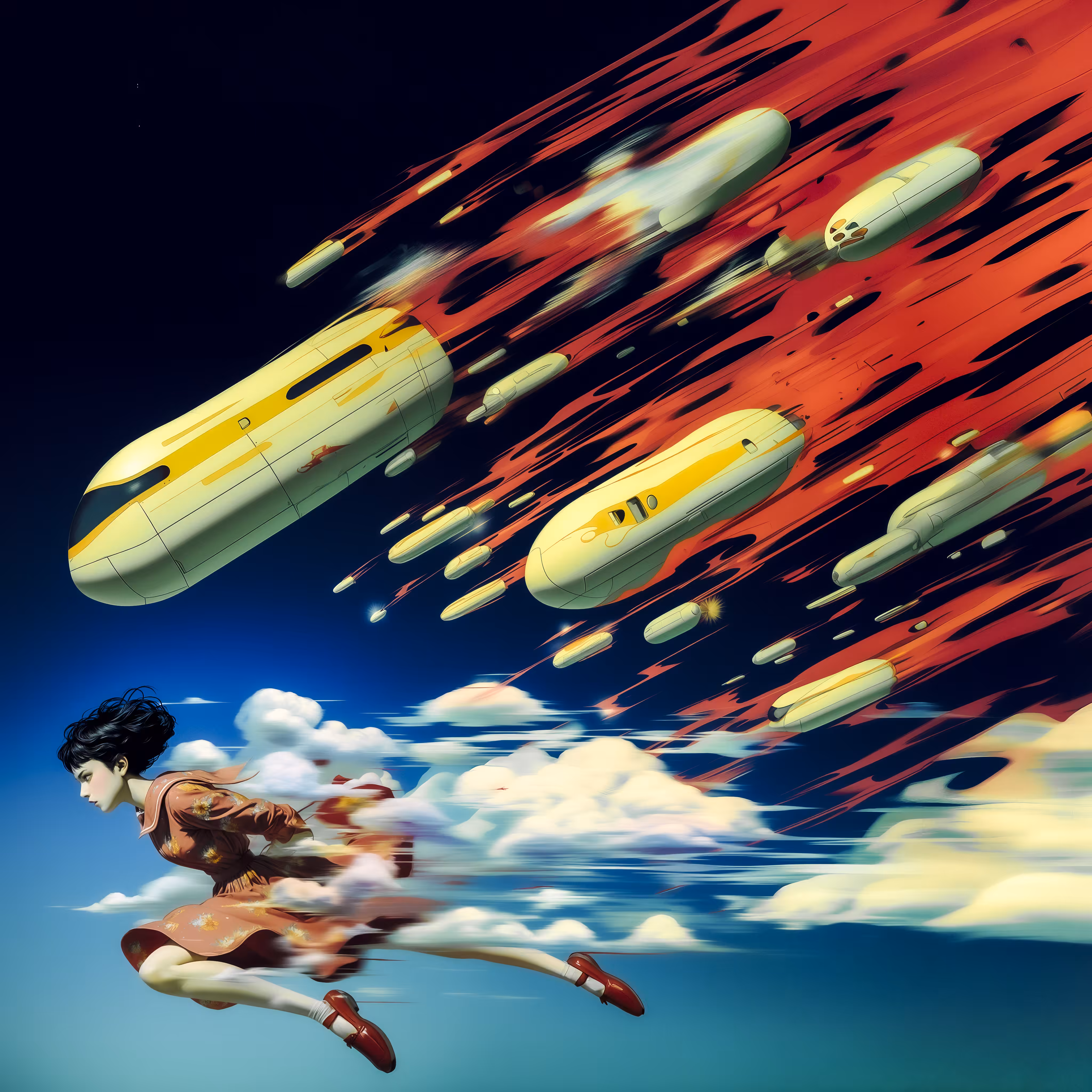 Post Tokyo AI Painting: The Warhead Strikes Back