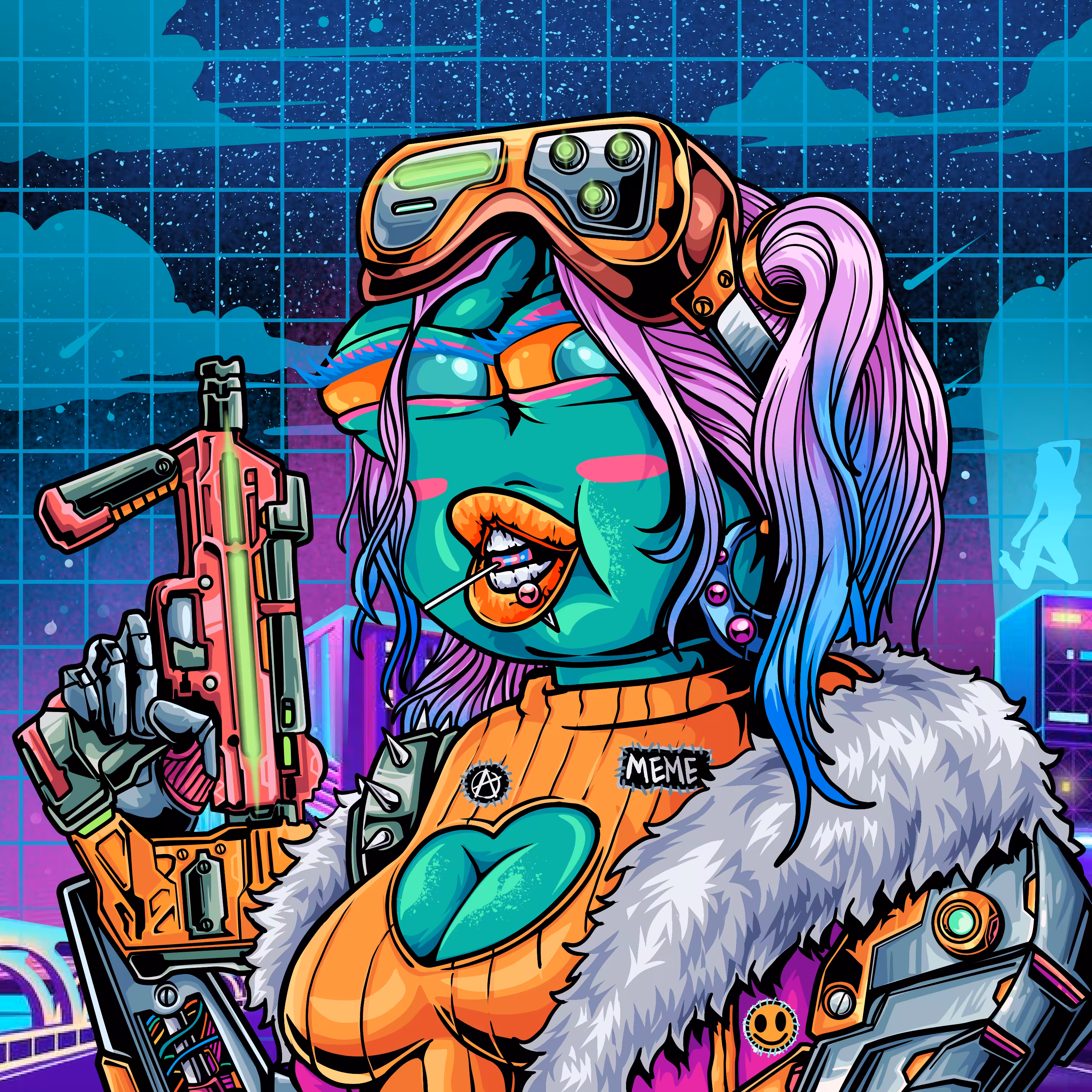 Meme cyberpunk