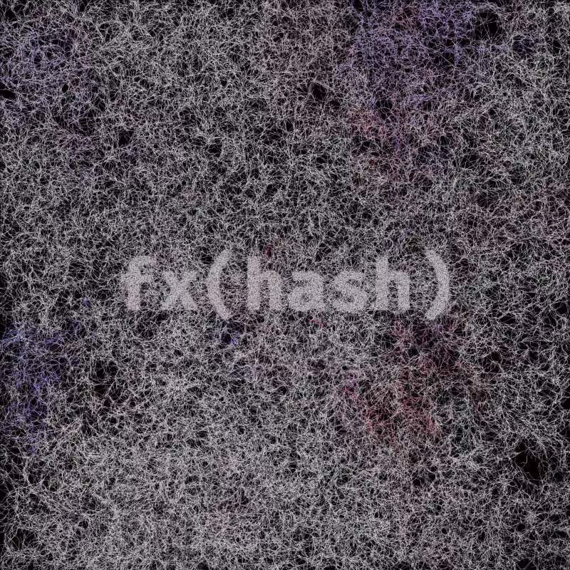FXHASH Generative Logo #233