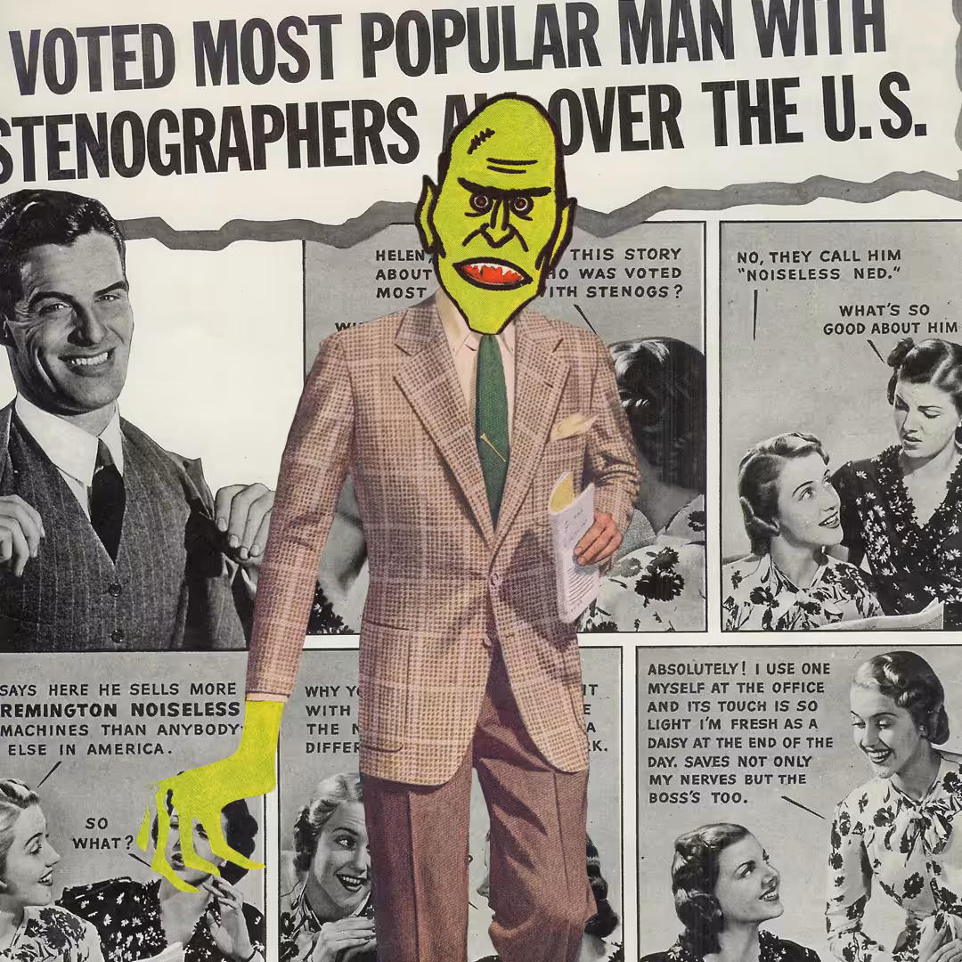 Collage Punk #1 - The Most Popular Man