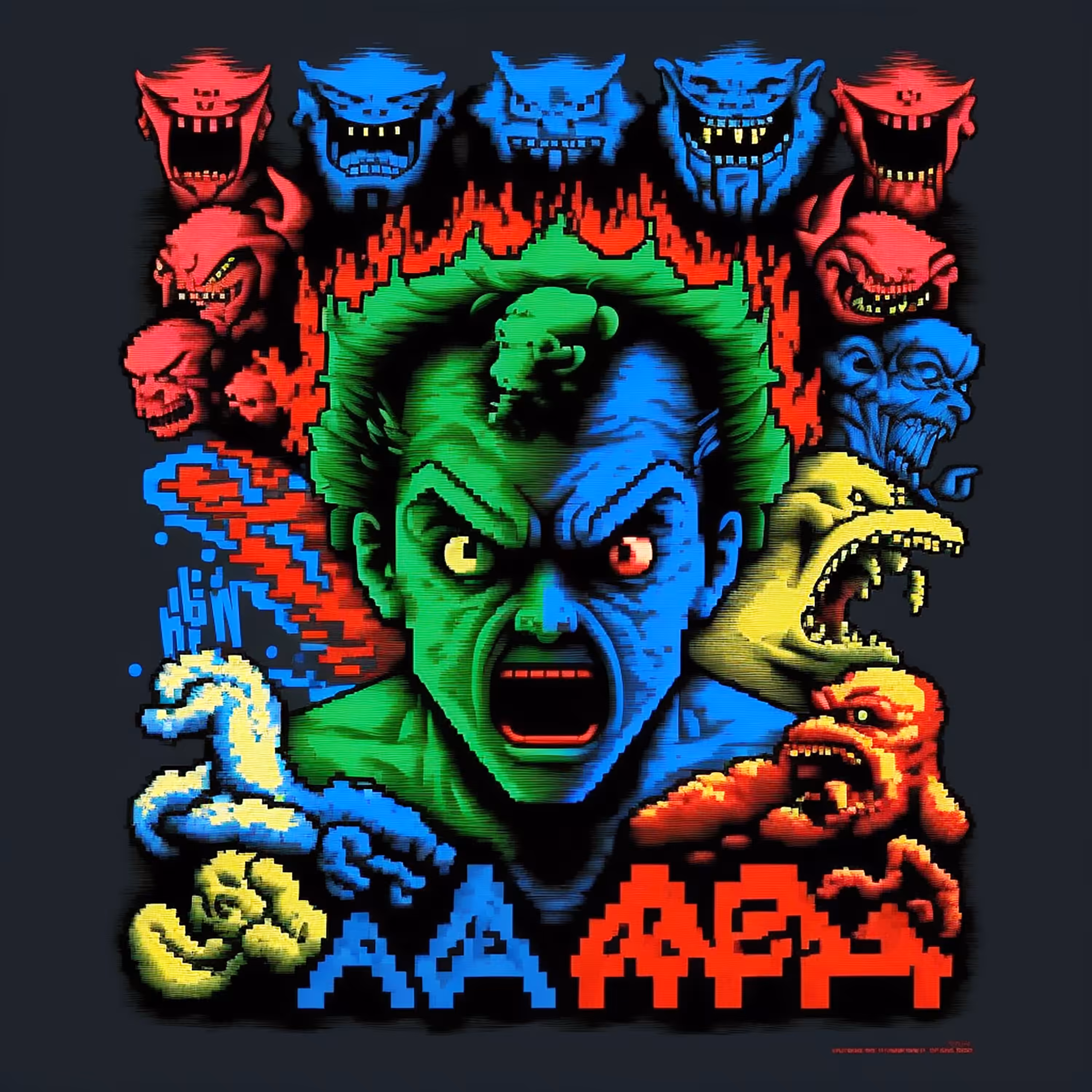 Pixel Game Posters #10