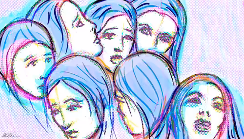 Faces from the Void