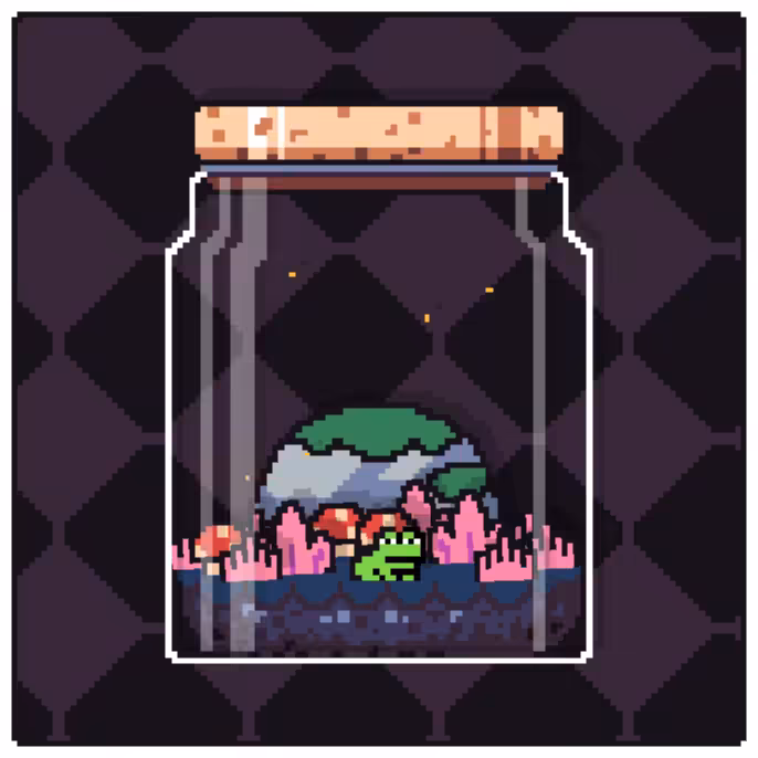 Toad Terrarium #207
