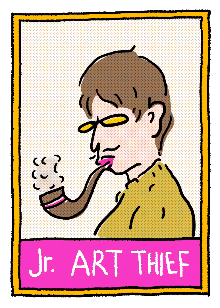 JR ART THIEF - THE PIPE HEIST