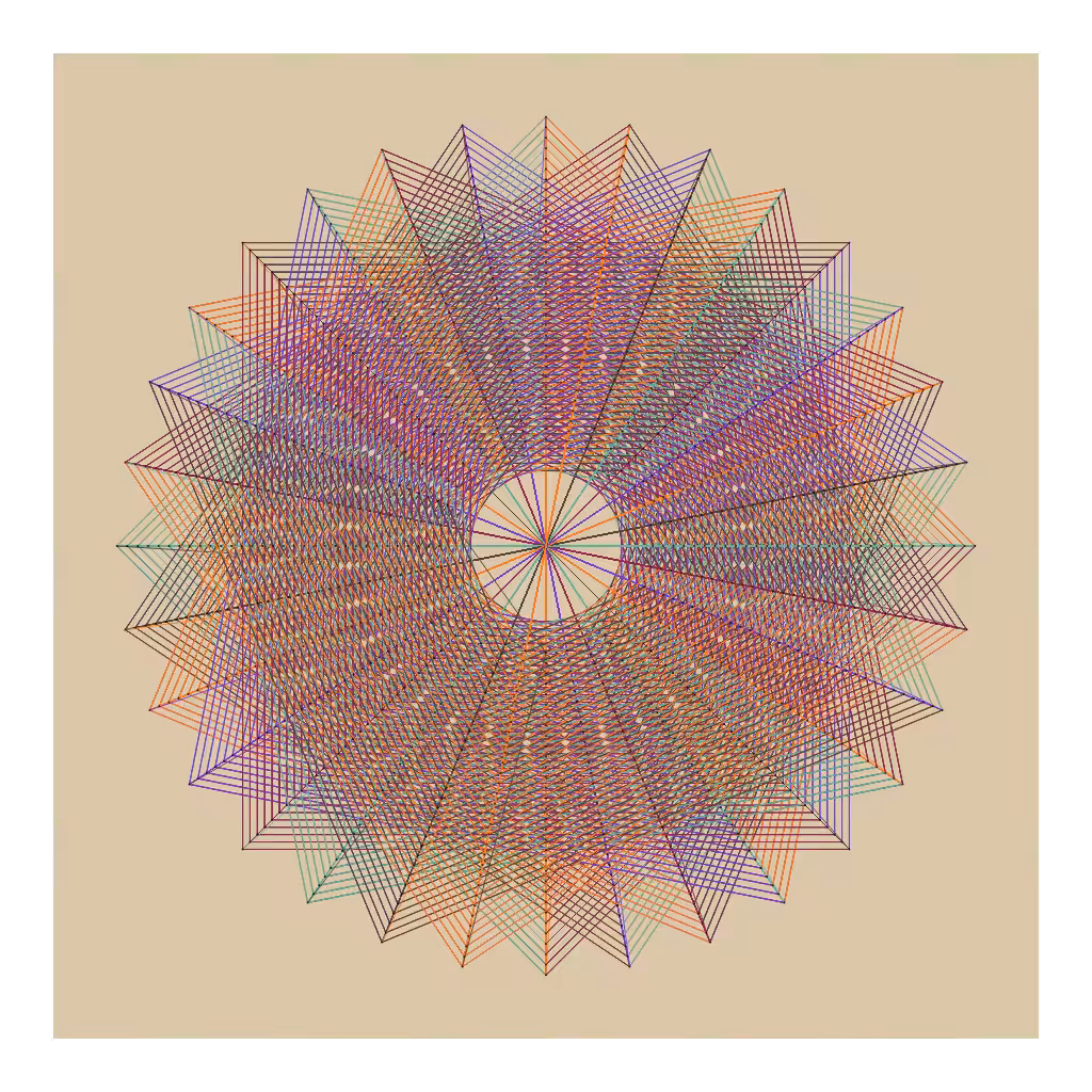 String art generator #39