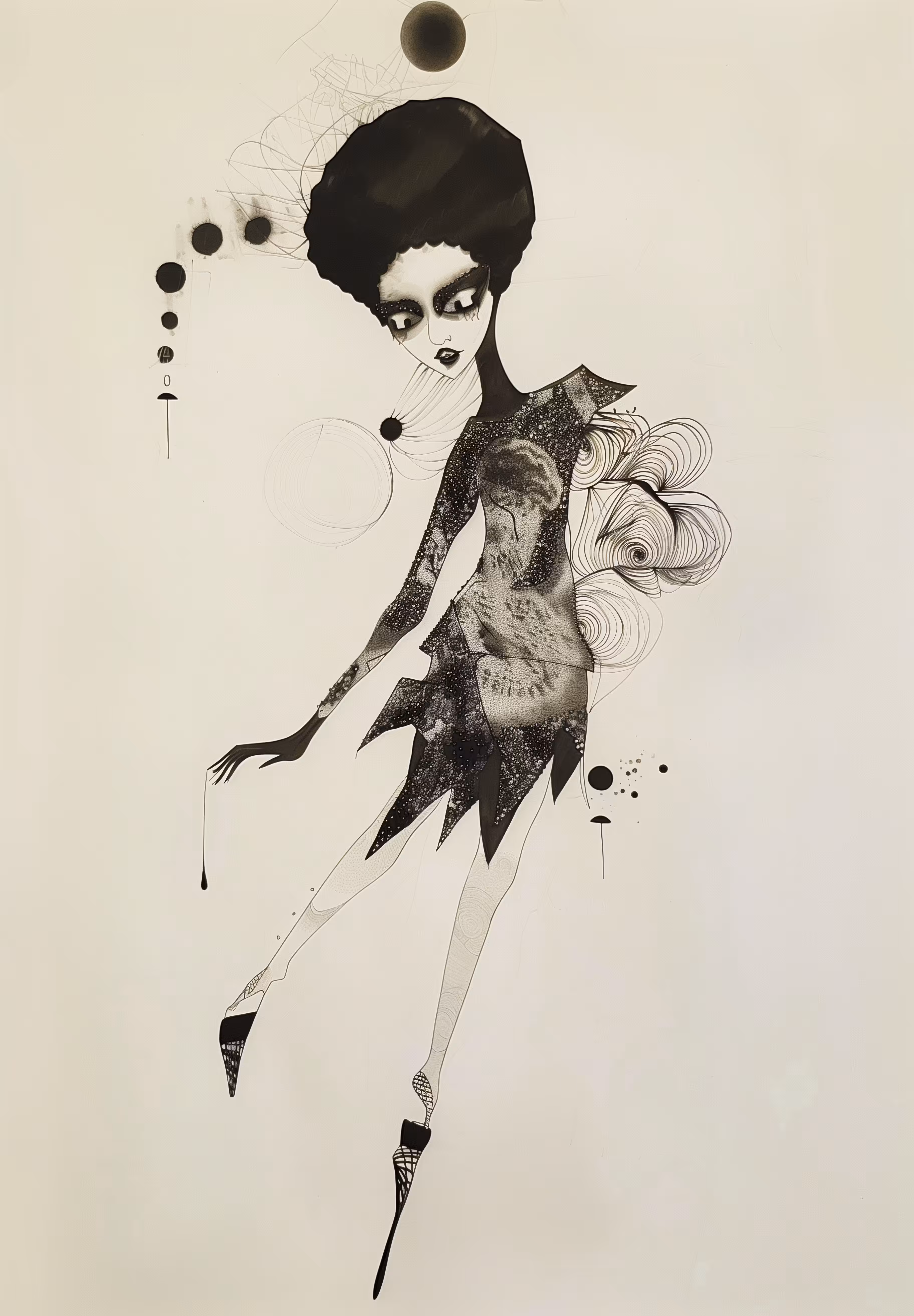 Hand Painting by Artificial Intelligence: The Neurotic Lyra from Quantum Lyra and Saya