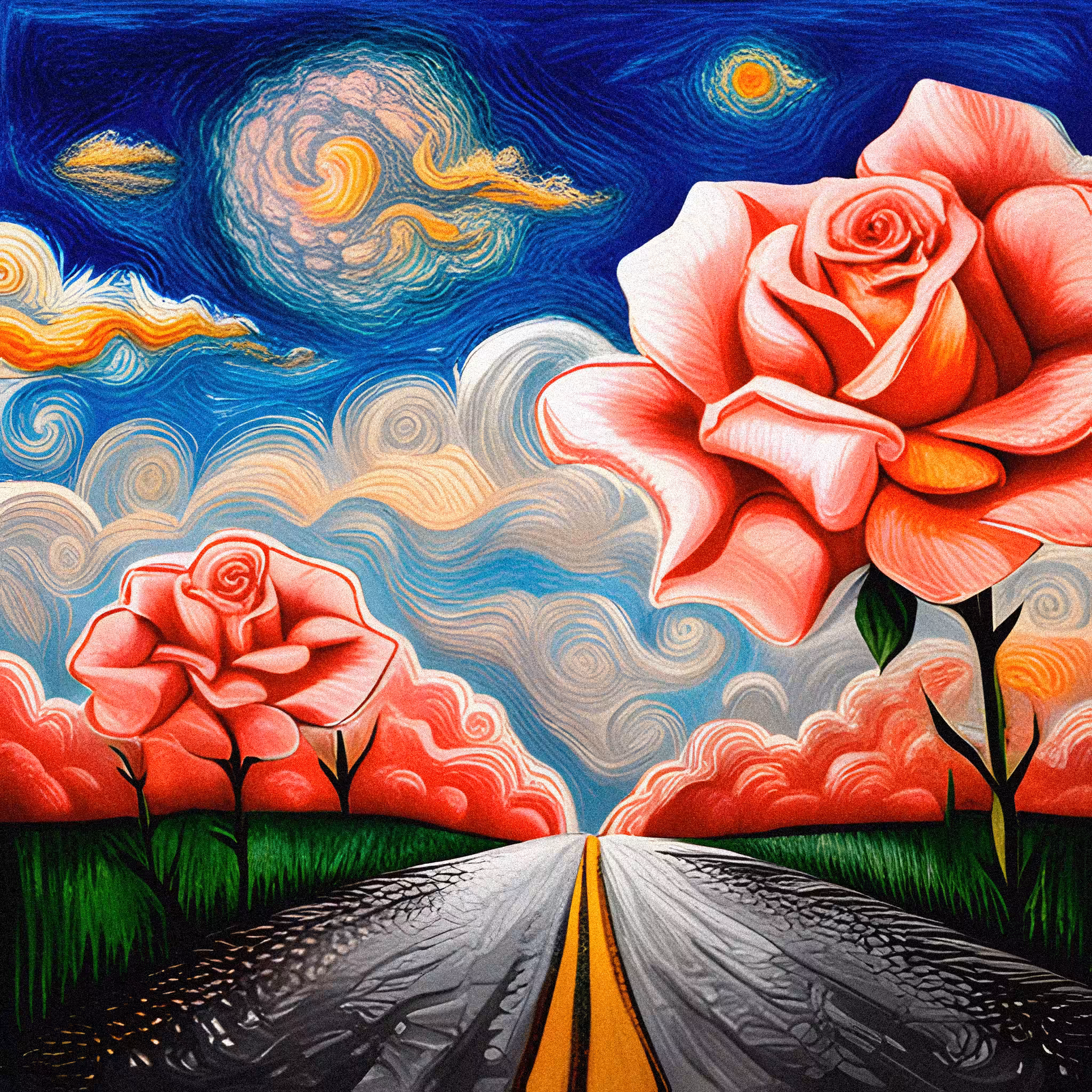 Serenity #93 - The flourishing rose road