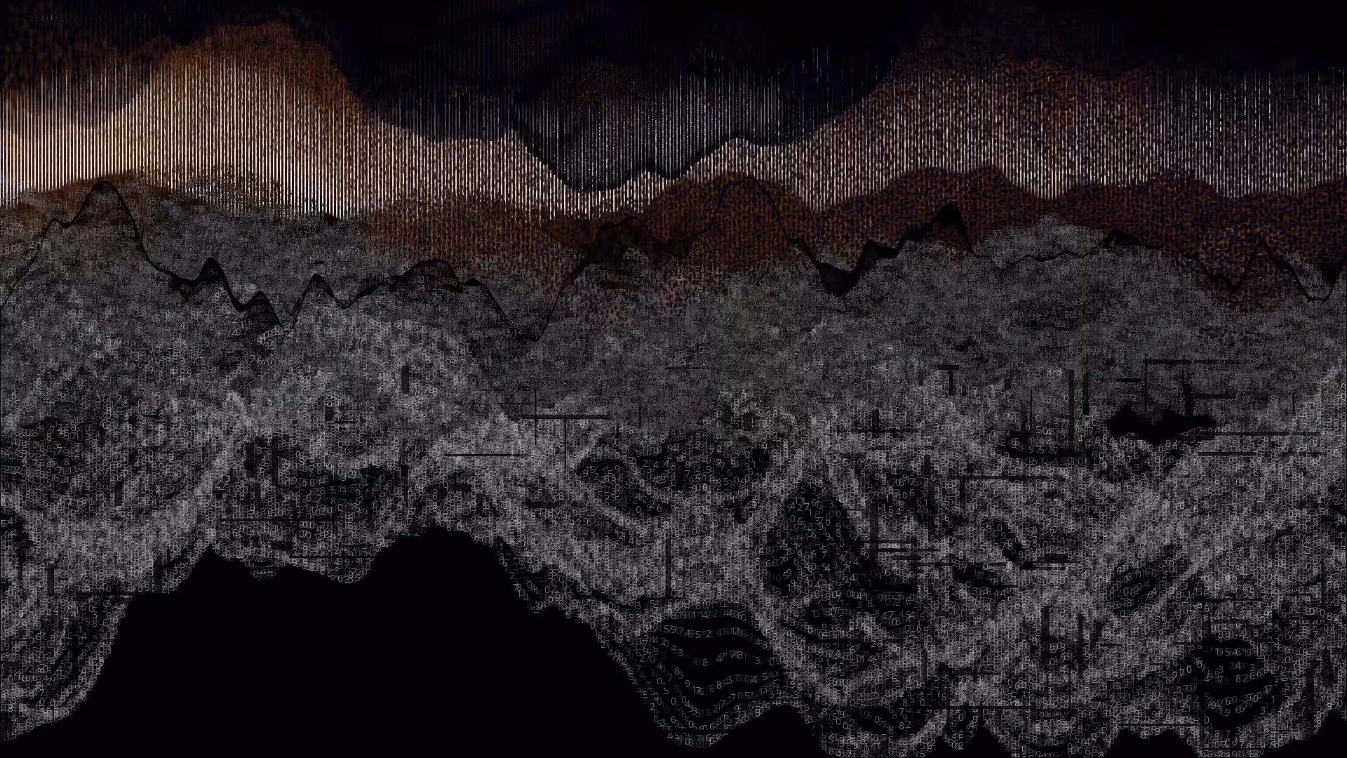 Pixel rain in a data landsacape #133
